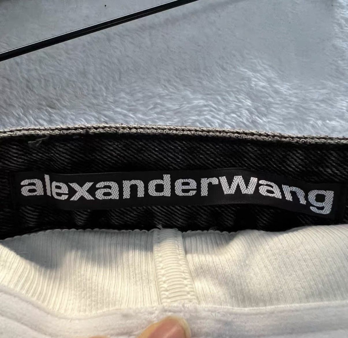 Alexander Wang Alexander Wang Black Washed High-Waisted Jeans J41 Size 25" / US 0 / IT 36 - 3 Thumbnail