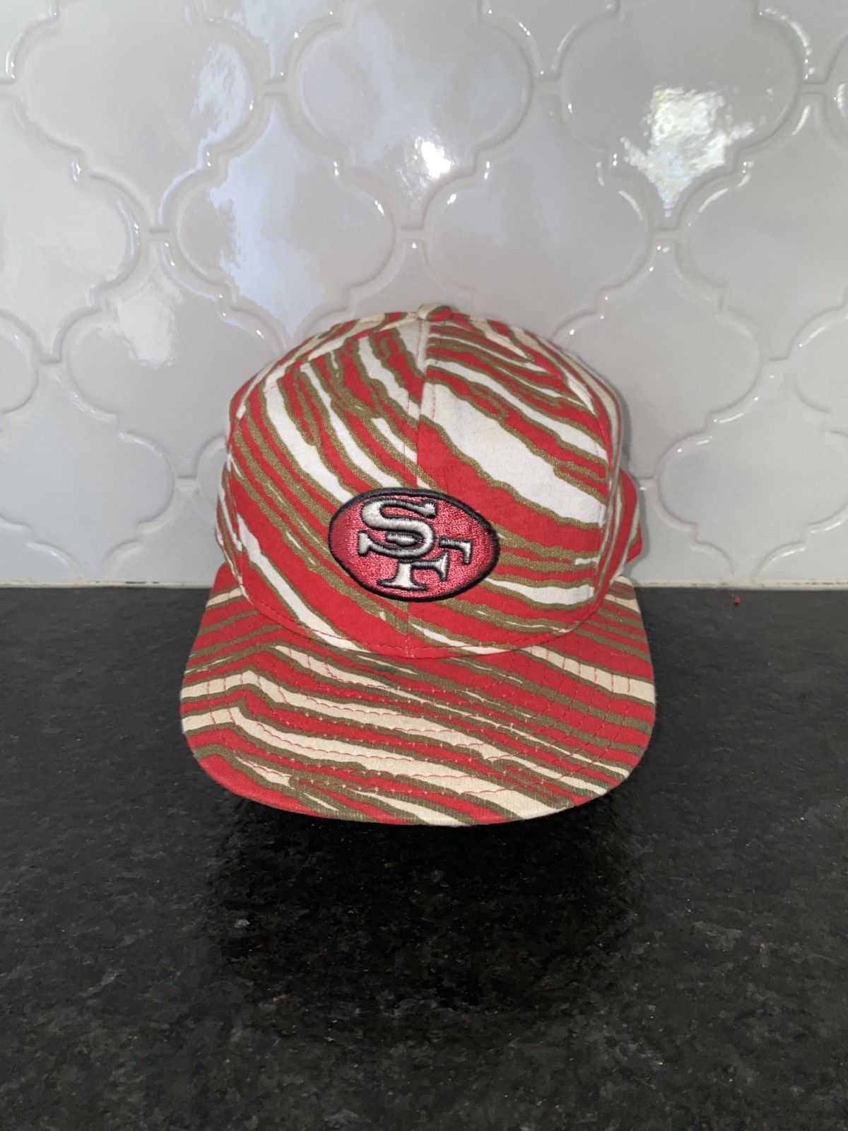 NFL Vintage 90s Zubaz San Francisco 49ers snapback Size ONE SIZE - 1 Thumbnail
