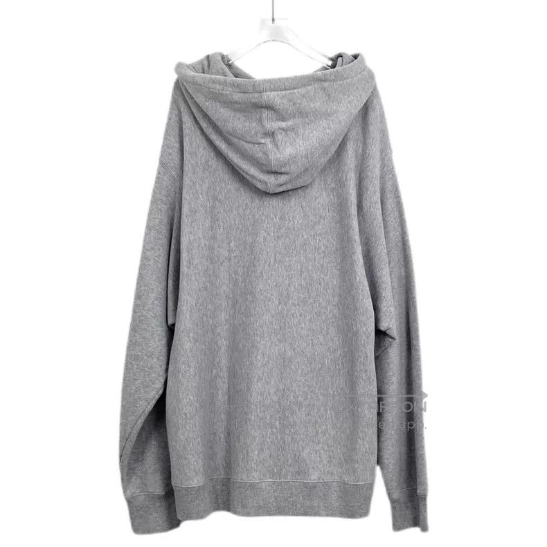 Gucci Gucci Gray Mickey Mouse Printed Cotton Hooded Drawstring L Size US XL / EU 56 / 4 - 2 Thumbnail