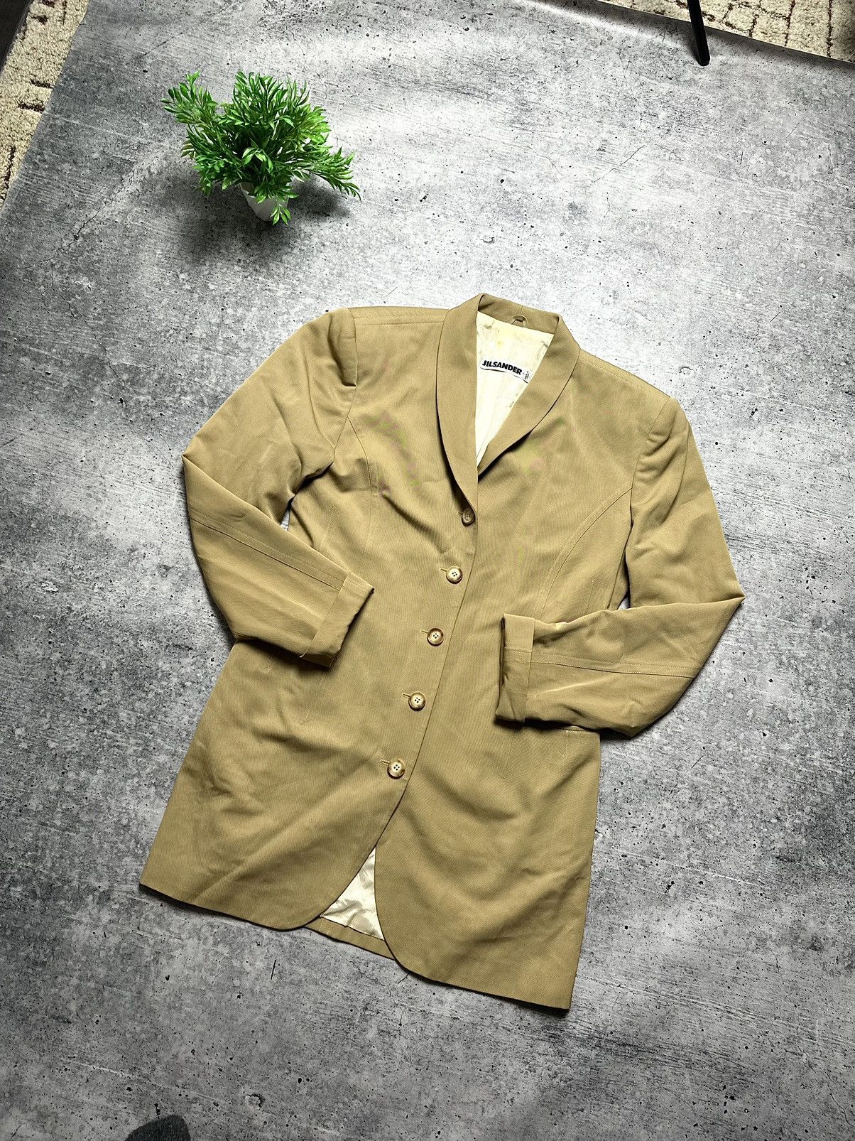 Jil Sander Vintage Jil Sander Blazer Casual Wool Womens Luxury Classic Size S / US 4 / IT 40 - 2 Thumbnail