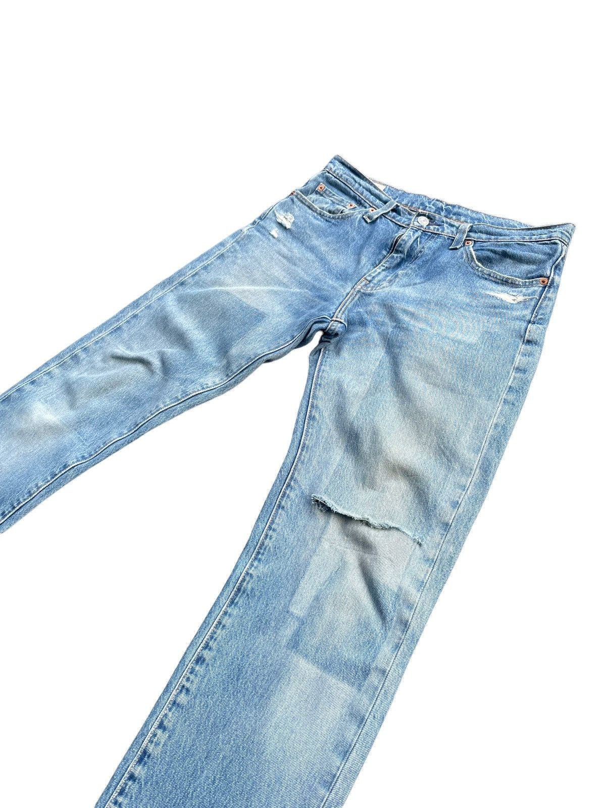 If Six Was Nine × Levi's Levis 511 E Distresed Denim Size US 32 / EU 48 - 2 Thumbnail