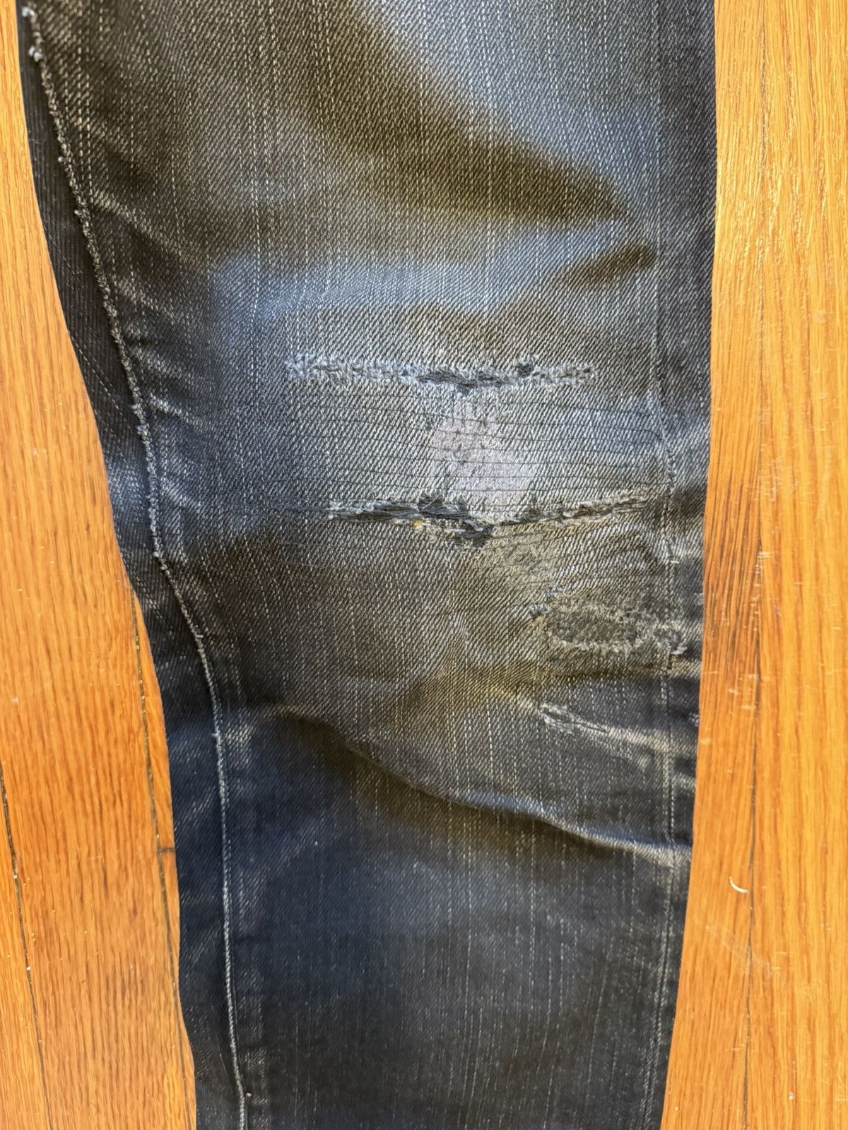 3x1 3 x 1 m3 slim straight jeans in black Kihara denim Size US 32 / EU 48 - 3 Thumbnail