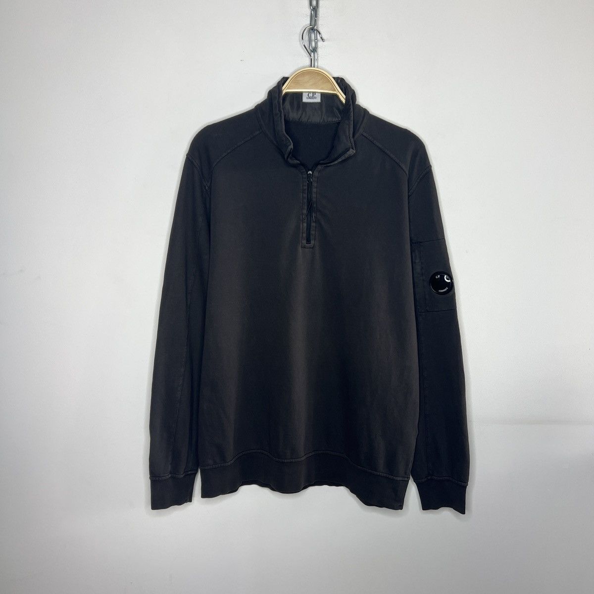 C.P. Company CP Company Vintage 1/3 Zip Japanese Style Sweatshirt Size US XL / EU 56 / 4 - 1 Thumbnail