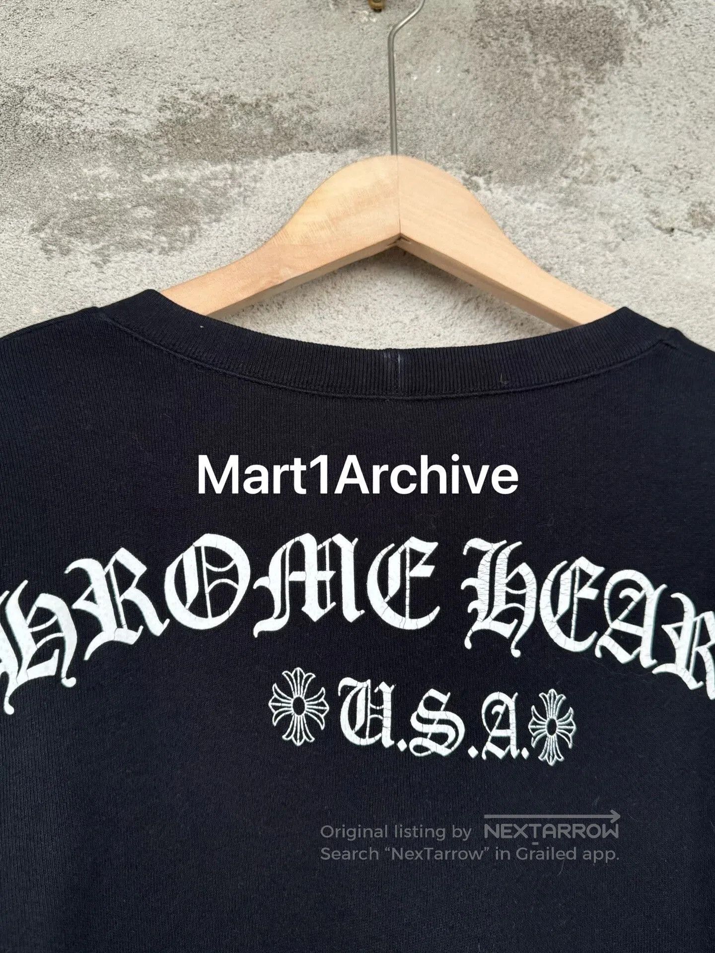 Chrome Hearts Chrome Hearts USA Slogan Crewneck Sweatshirt. Size US S / EU 44-46 / 1 - 4 Thumbnail