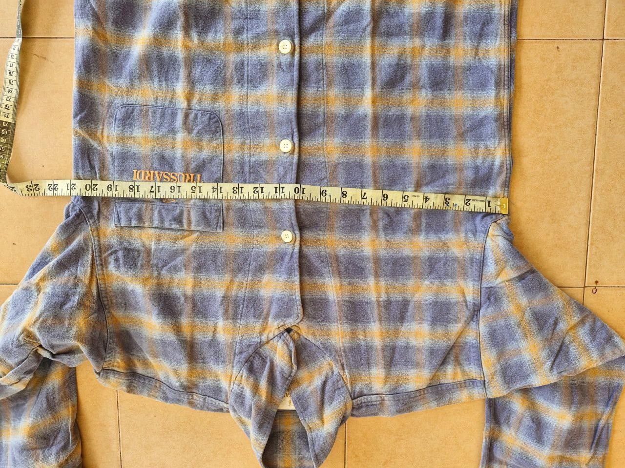 Trussardi Trussardi Vintage Check Button-Up Shirt (M) Size US M / EU 48-50 / 2 - 6 Thumbnail