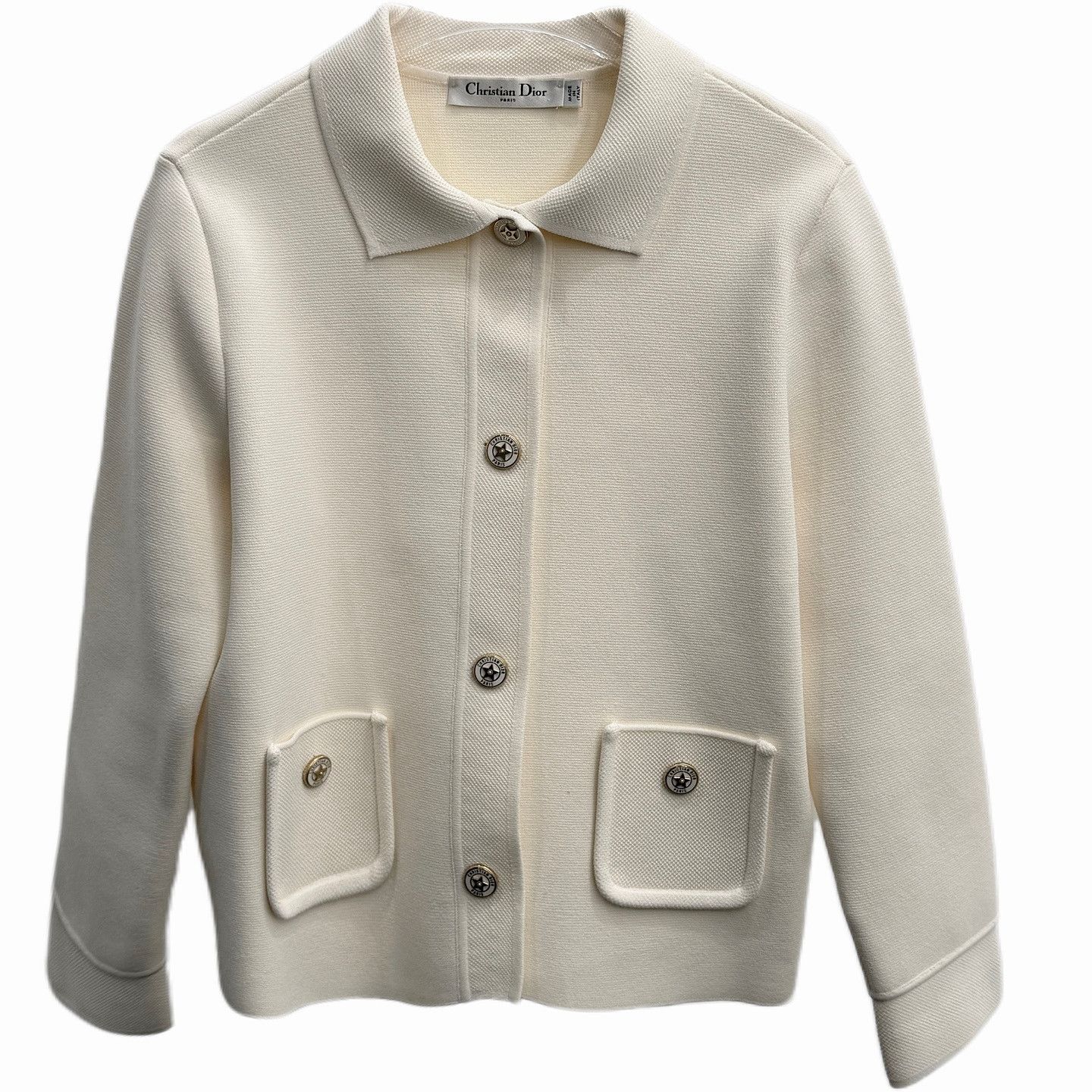 Dior Dior Button Front Knit Jacket Size 40 Size M / US 6-8 / IT 42-44 - 1 Thumbnail