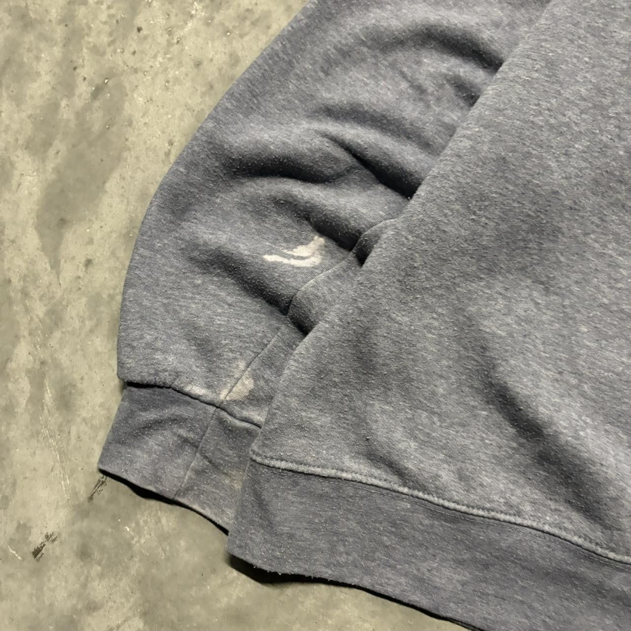 Japanese Brand × Vintage Crazy Vintage Y2K/2000s Faded Blue Las Vegas Spellout Essential Hoodie! Size US XL / EU 56 / 4 - 8 Thumbnail
