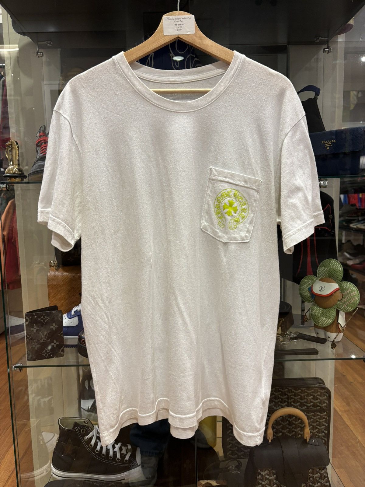 Chrome Hearts Chrome Hearts Neon Eye Chart Tee Size US L / EU 52-54 / 3 - 1 Thumbnail