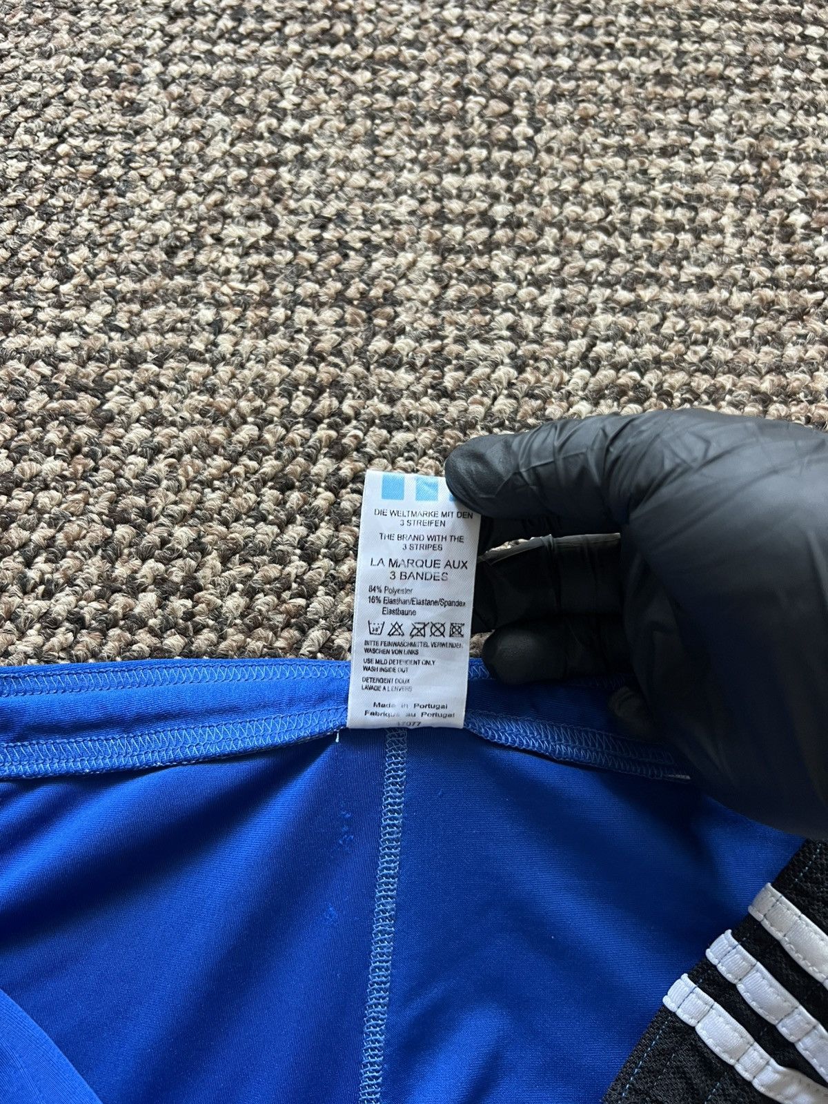 Adidas Adidas Leggings Blue Vintage Size L Rare 90s Size US 34 / EU 50 - 6 Thumbnail