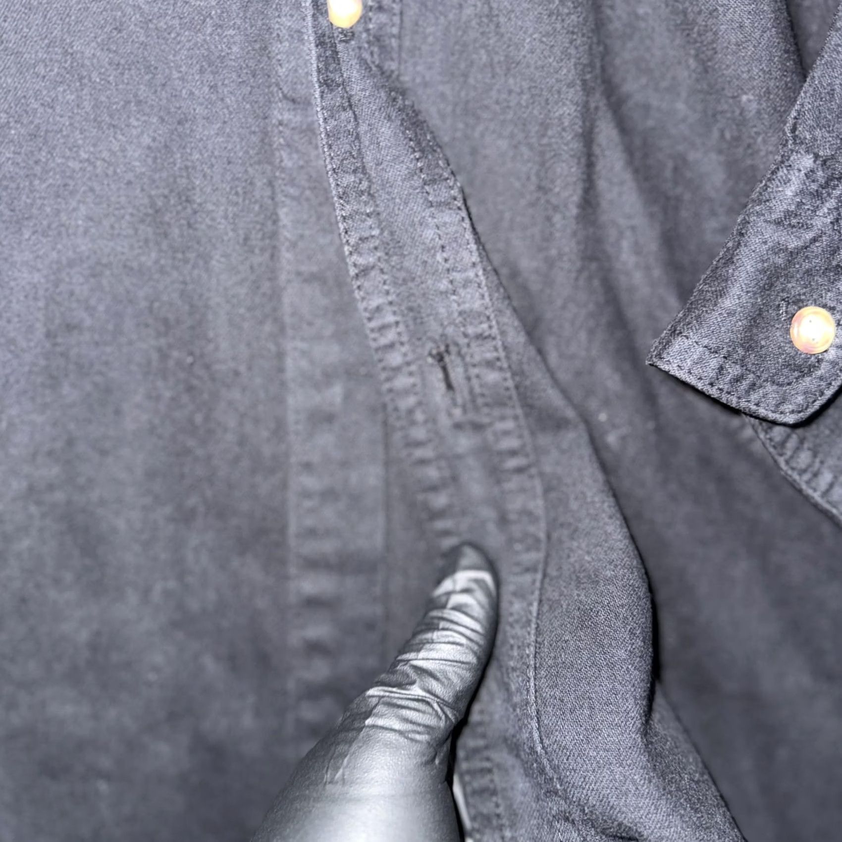 Vintage Sundance Shirt Mens XL Black Denim Southwest Embroidered Long Sleeve Button Up Size US XL / EU 56 / 4 - 5 Thumbnail
