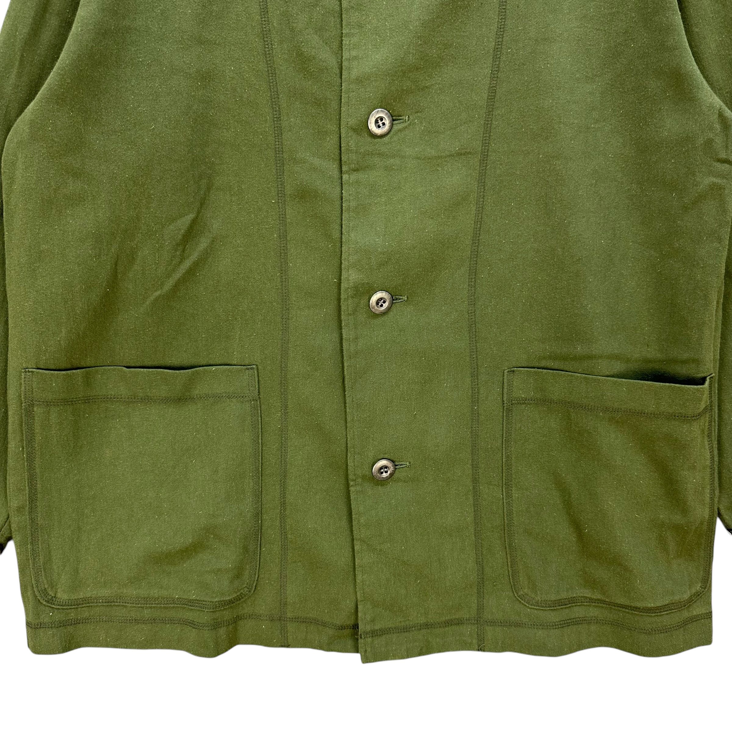 Issey Miyake Vintage 90’s PLANTATION Green Casual Button Jacket #A76-1839 Size US M / EU 48-50 / 2 - 3 Thumbnail