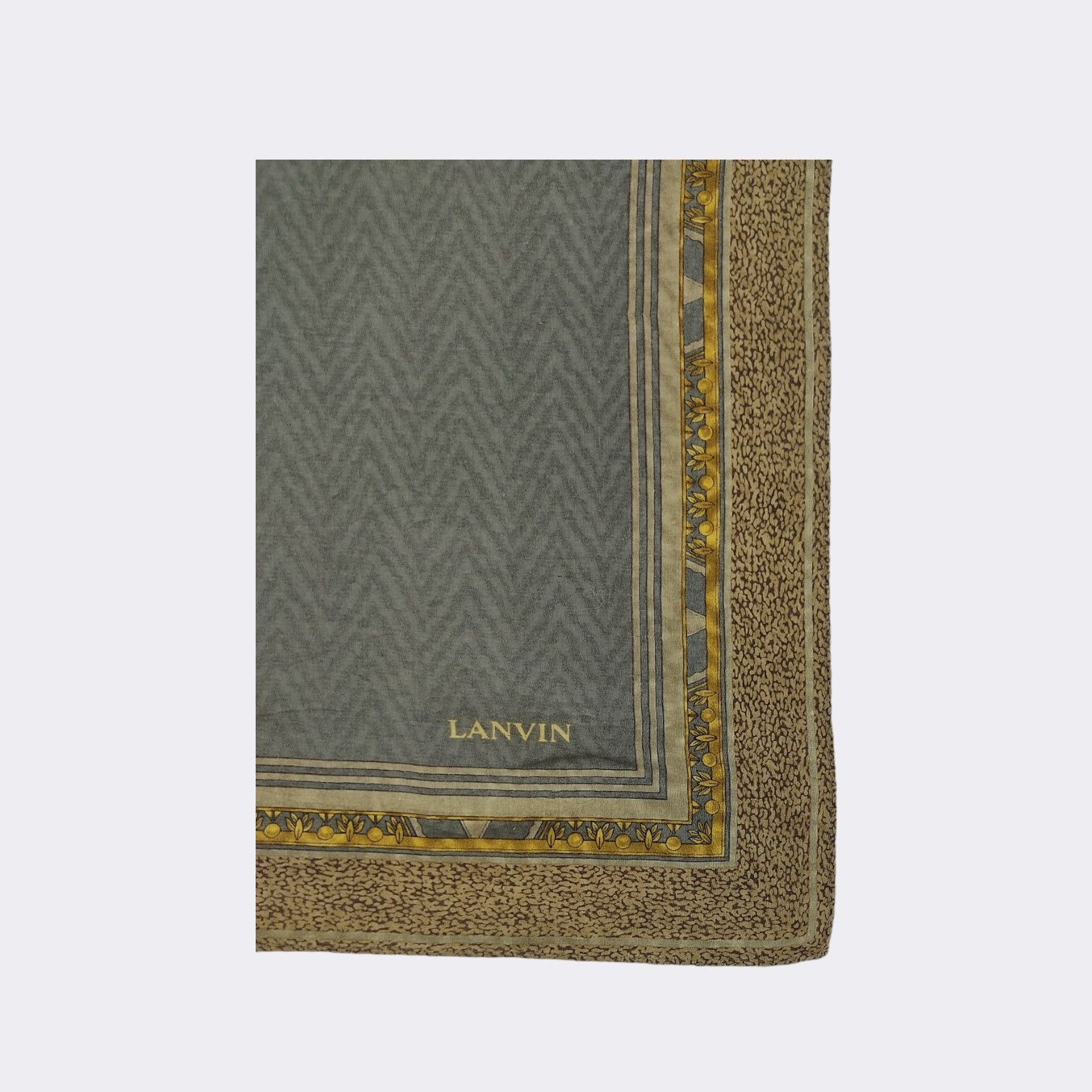Lanvin Vintage Lanvin Handkerchief Neckerchief Bandana H344M Size ONE SIZE - 3 Thumbnail