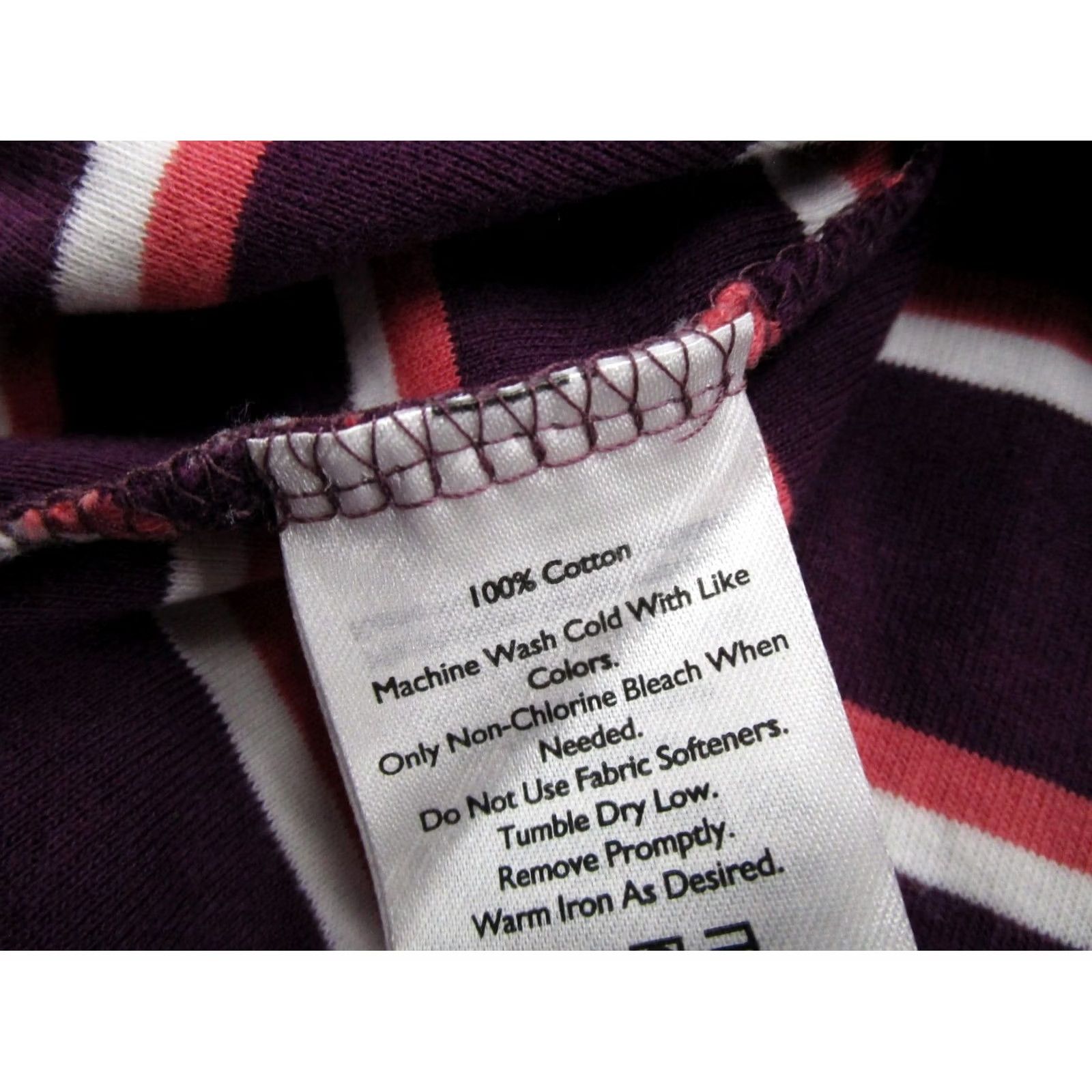 Eddie Bauer Eddie Bauer Women's Striped Lightweight Stretch Hoodie Outdoors Hiking L Multicolor Pullover Shirt Womens Size L / US 10 / IT 46 - 3 Thumbnail
