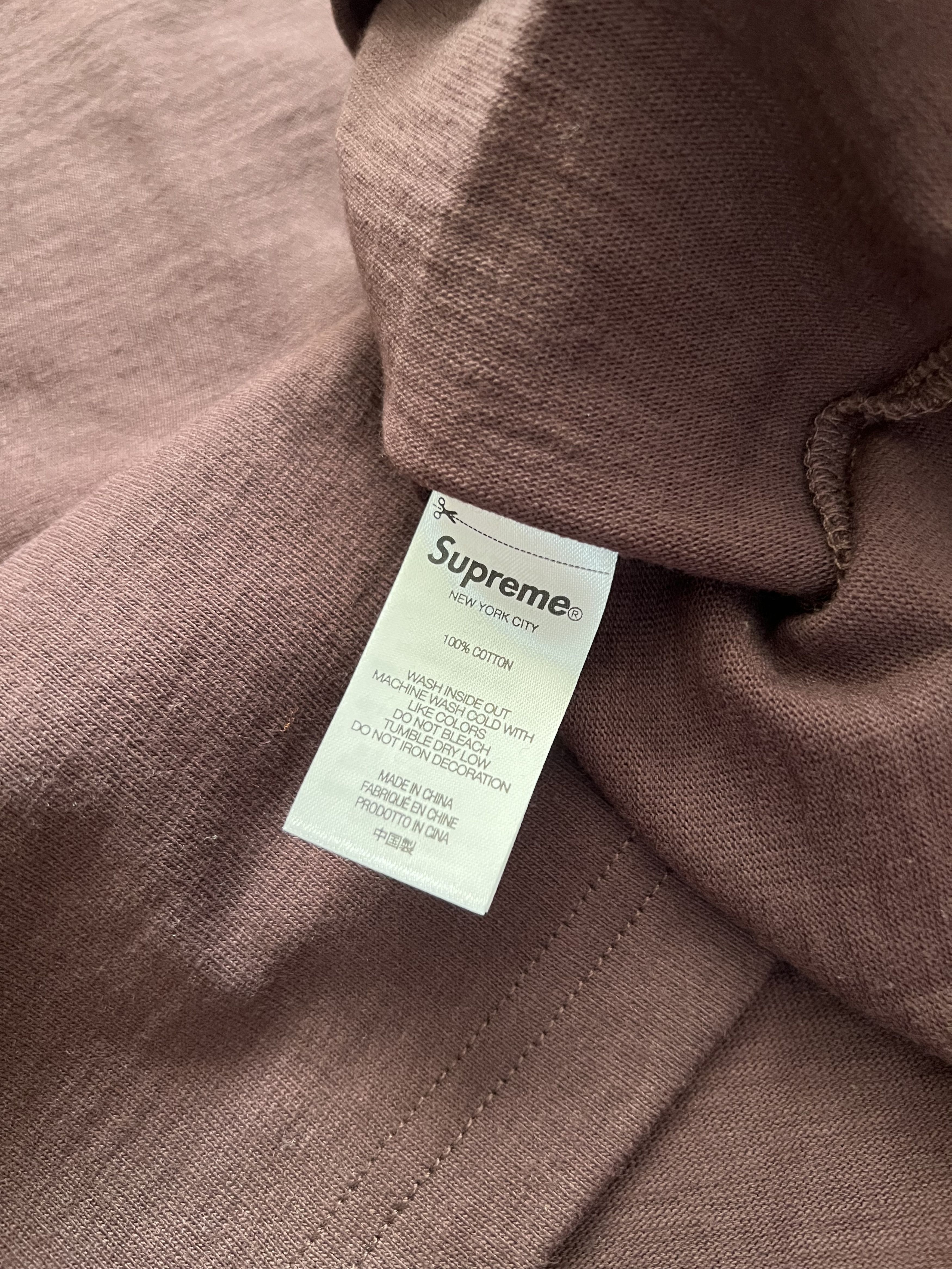 Supreme SUPREME BAD S/S TOP DARK BROWN Size US XL / EU 56 / 4 - 5 Thumbnail