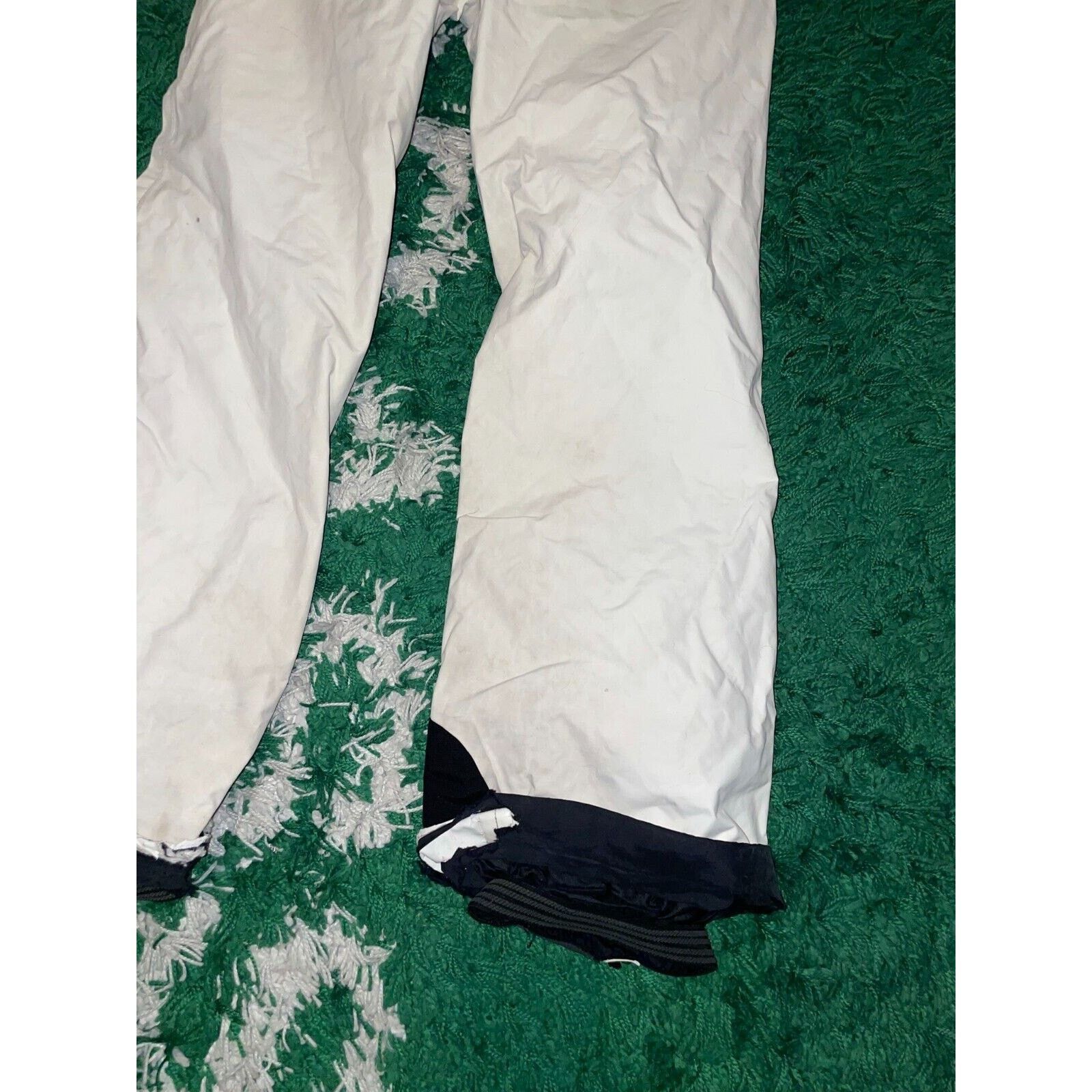Vintage Womens Loki Ski Pants Skiwear Nylon Bottoms White Women 2 2W Size 26" / US 2 / IT 38 - 11 Thumbnail