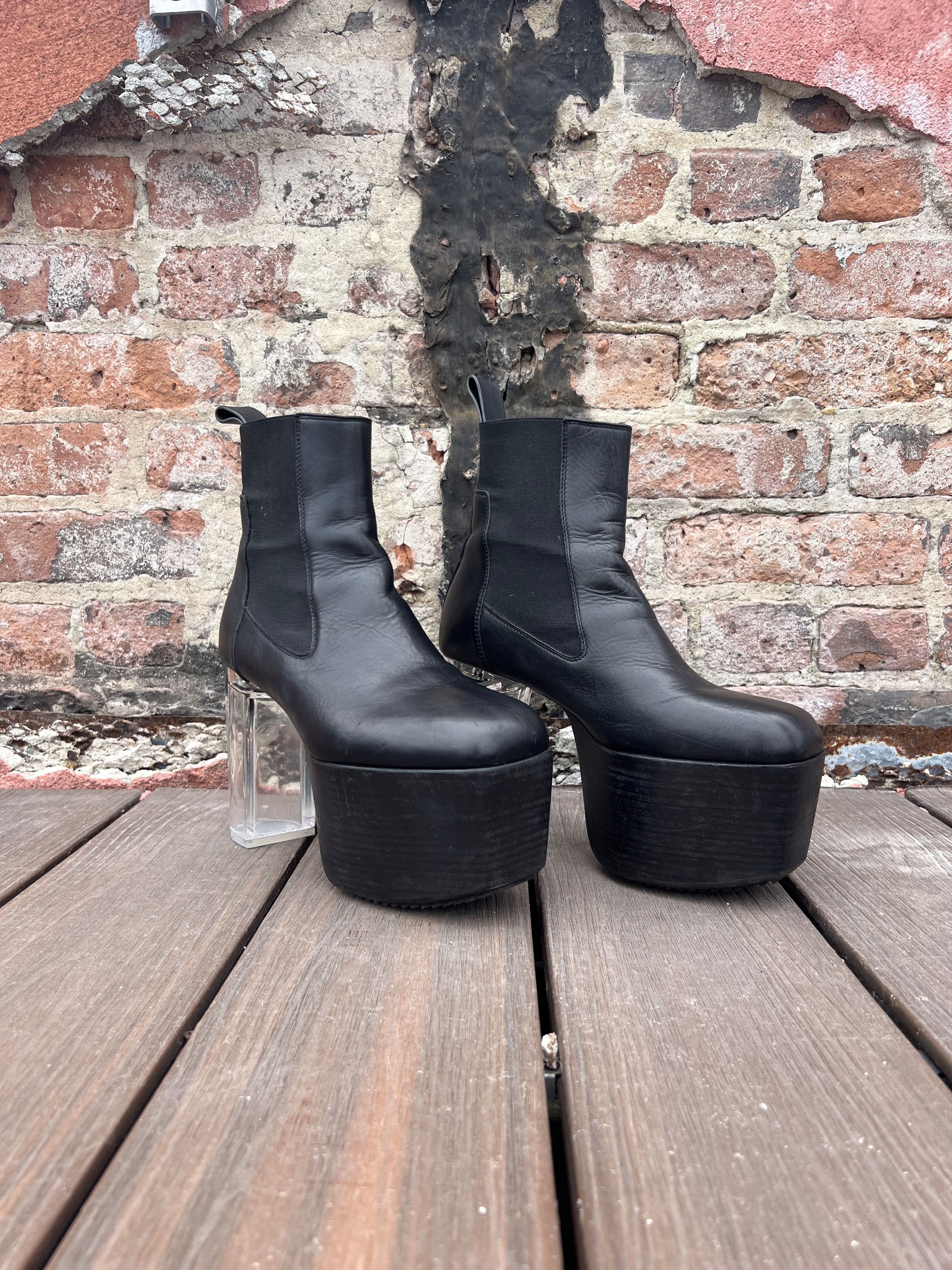 Rick Owens Kiss Boots Size US 6.5 / EU 39-40 - 1 Thumbnail