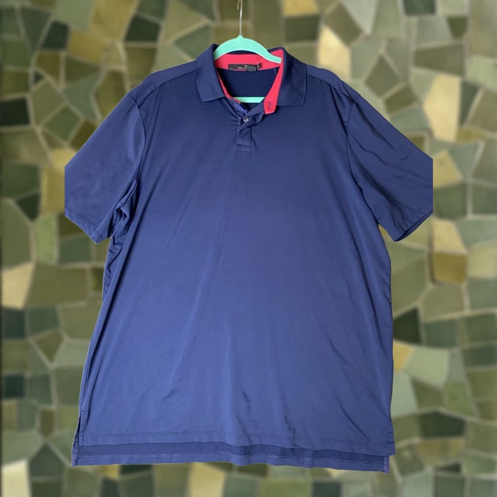 Polo Ralph Lauren Polo Ralph Lauren RLX Shirt Men XL Blue Polo Stretch Golf Rugby Hiking Shirt Size US XL / EU 56 / 4 - 1 Thumbnail