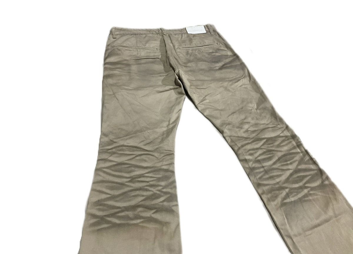 GOSTAR DE FUGA × Hysteric Glamour × If Six Was Nine 🔥Sick Y2K Gostar De Fuga Clawmark Flared Pants Khaki LGB Size US 32 / EU 48 - 8 Thumbnail