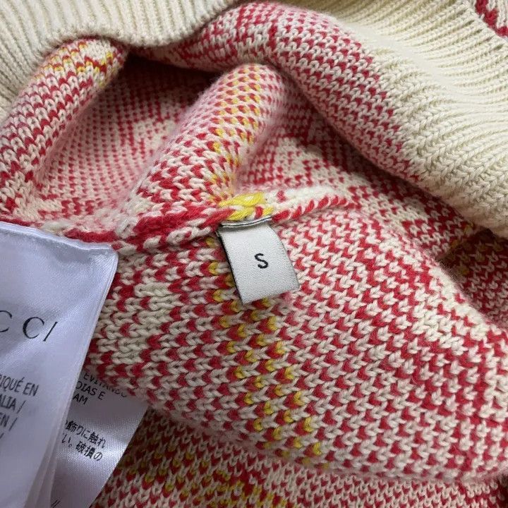Gucci Gucci Apple Pattern Knit Sweater for Women-2507 Size S / US 4 / IT 40 - 1 Thumbnail