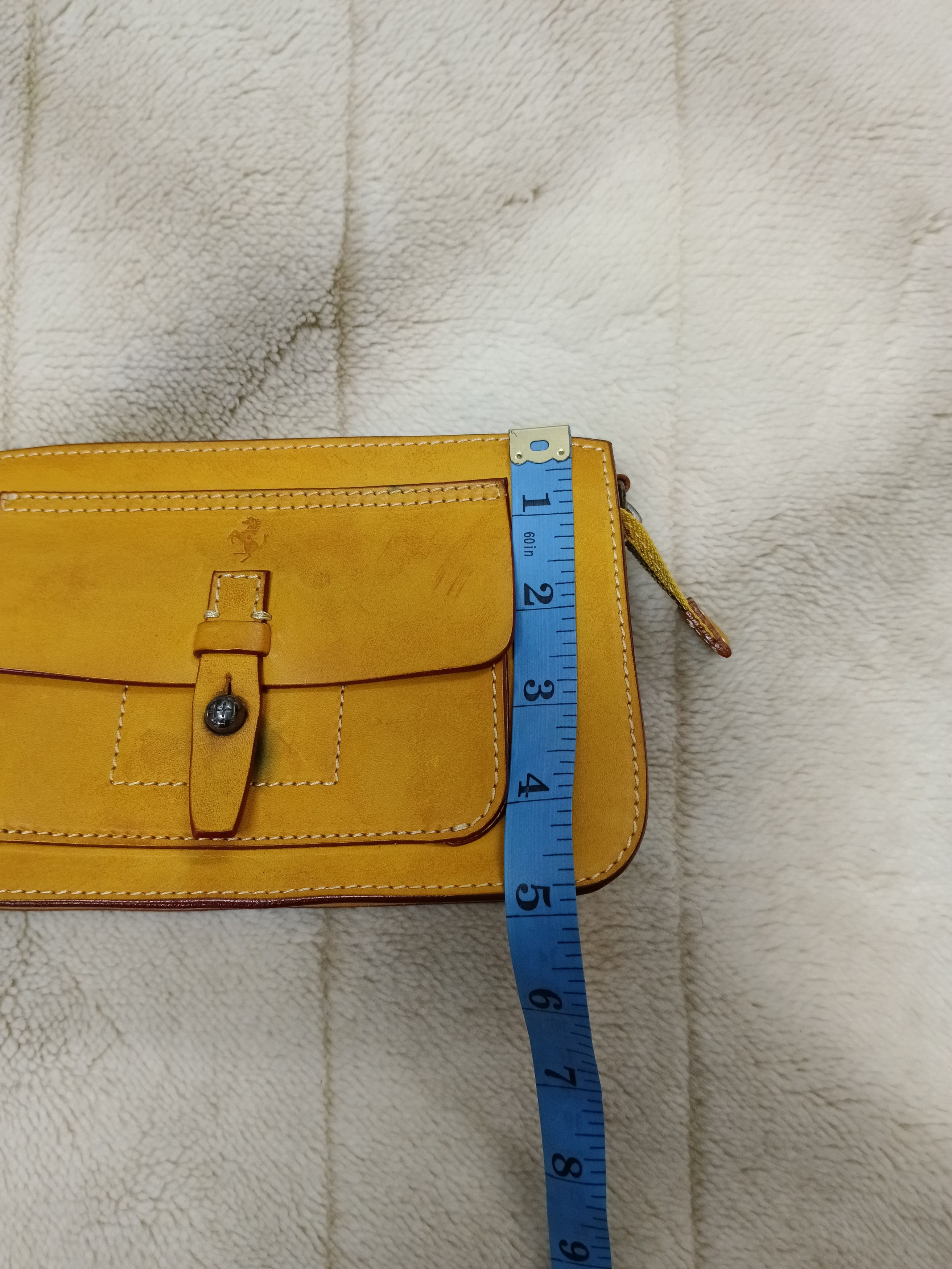 Ferrari FERRARI PRANCING HORSE LOGO POUCH LEATHER Size ONE SIZE - 8 Thumbnail