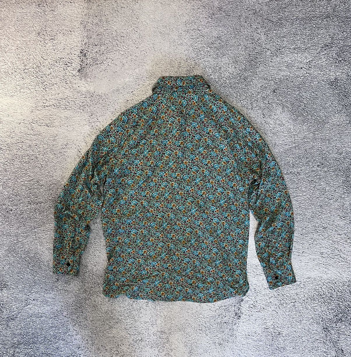 Saint Laurent Paris Saint Laurent Shirt Multicolored Viscose Floral-Print Blouse Size M / US 6-8 / IT 42-44 - 9 Thumbnail