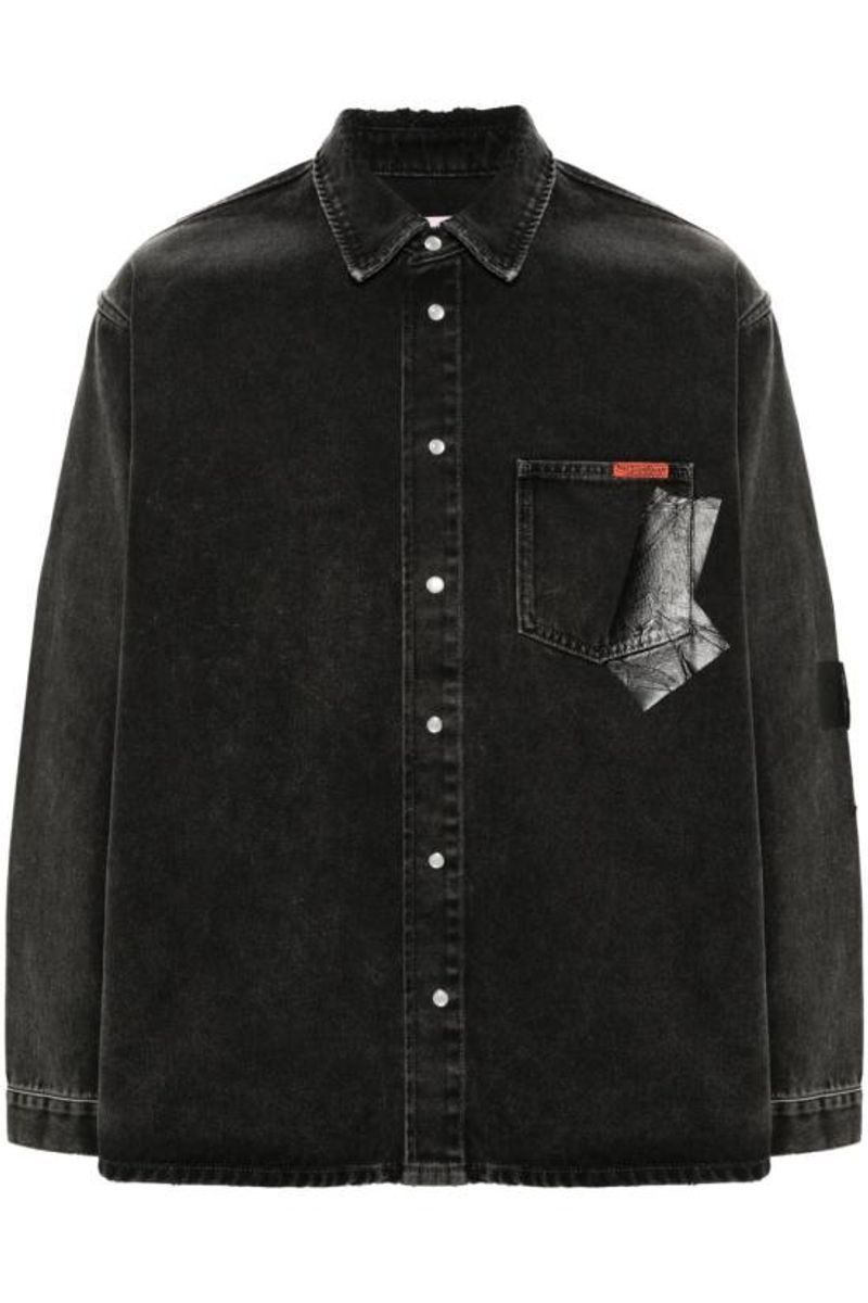 Martine Rose o1h1sh10624 Shirt in Black Size US L / EU 52-54 / 3 - 1 Thumbnail