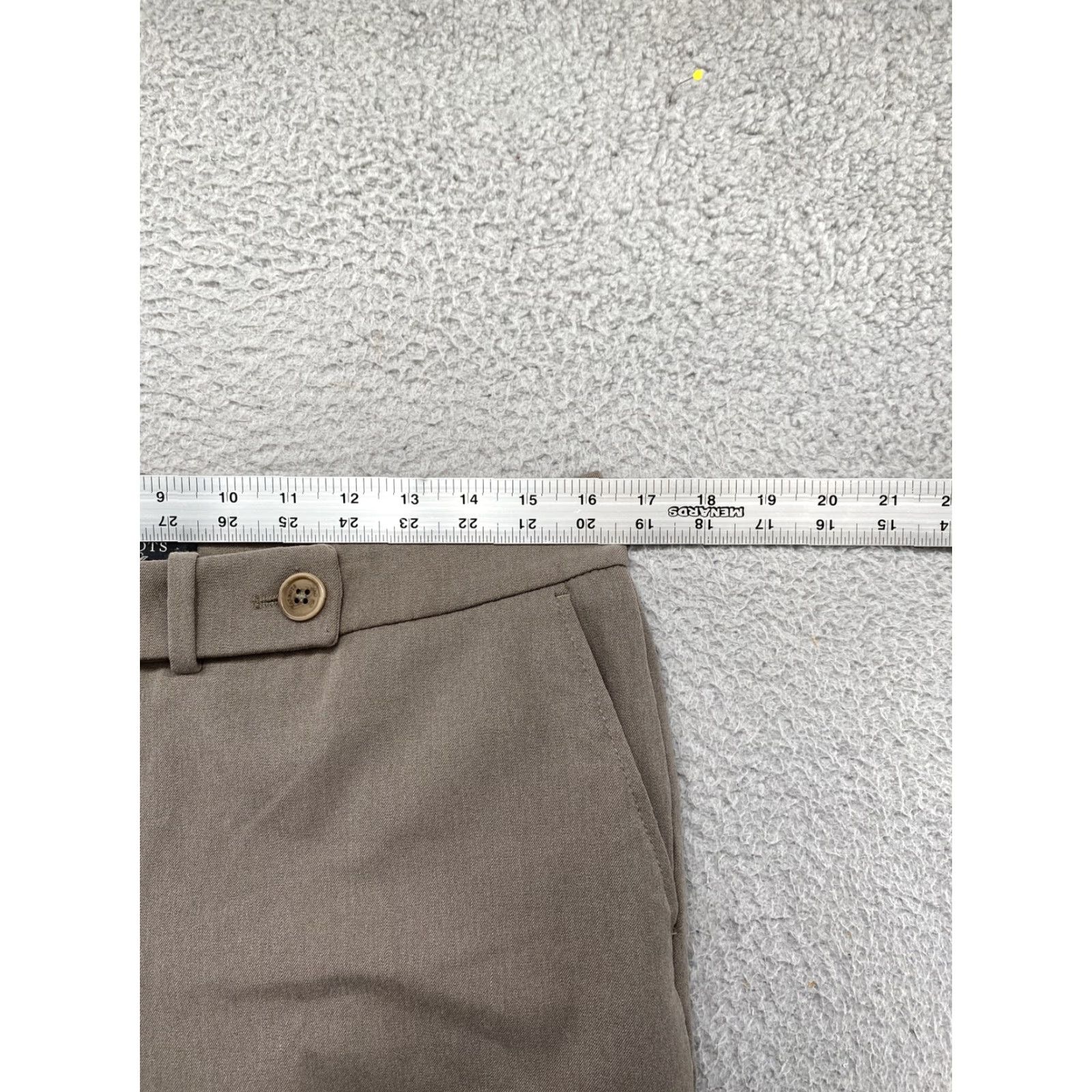 Talbots Talbots Women's Beige Dress Pants Size 8L Signature Boot Cut Size 30" / US 8 / IT 44 - 5 Thumbnail