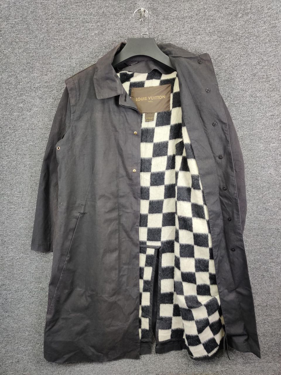 Louis Vuitton Louis Vuitton Mackintosh Wool Lined Trench Coat Jacket Size US M / EU 48-50 / 2 - 1 Thumbnail