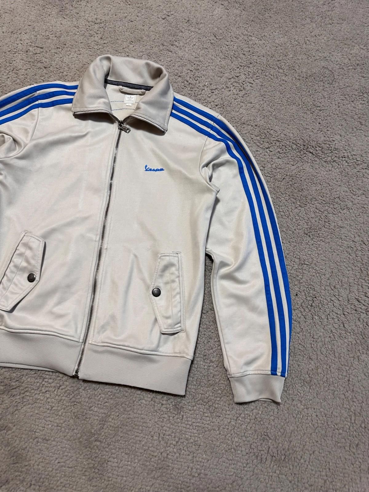 Adidas Adidas Vespa Mens Tracksuit Jacket Track Top Retro Rare S Size US S / EU 44-46 / 1 - 3 Thumbnail