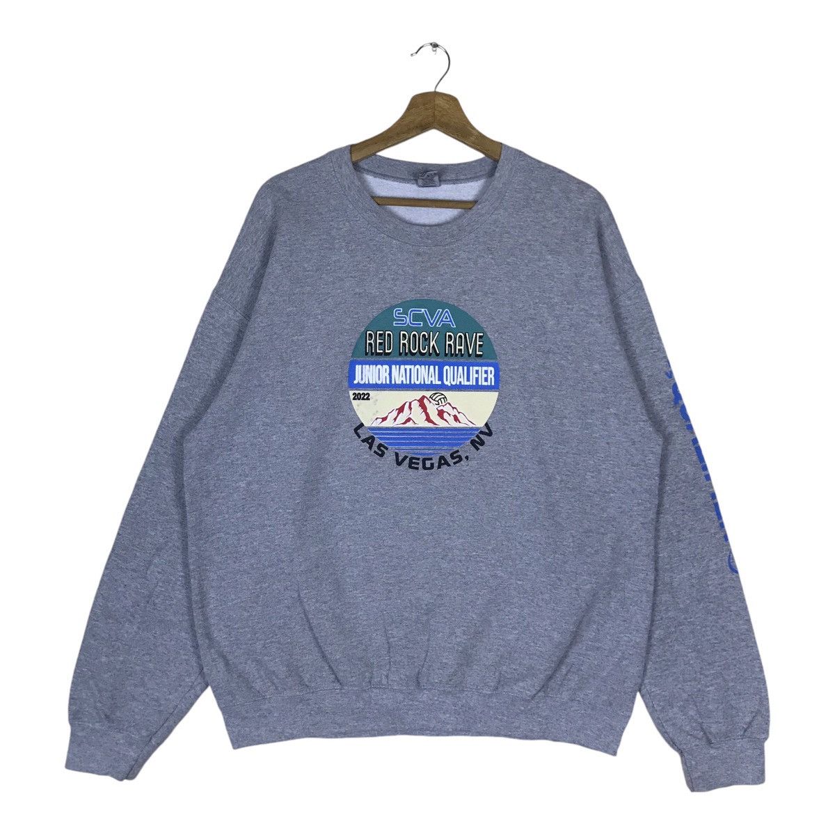 Gildan Vintage SCVA Gildan Pullover Jumper Sweatshirt Size US L / EU 52-54 / 3 - 1 Thumbnail