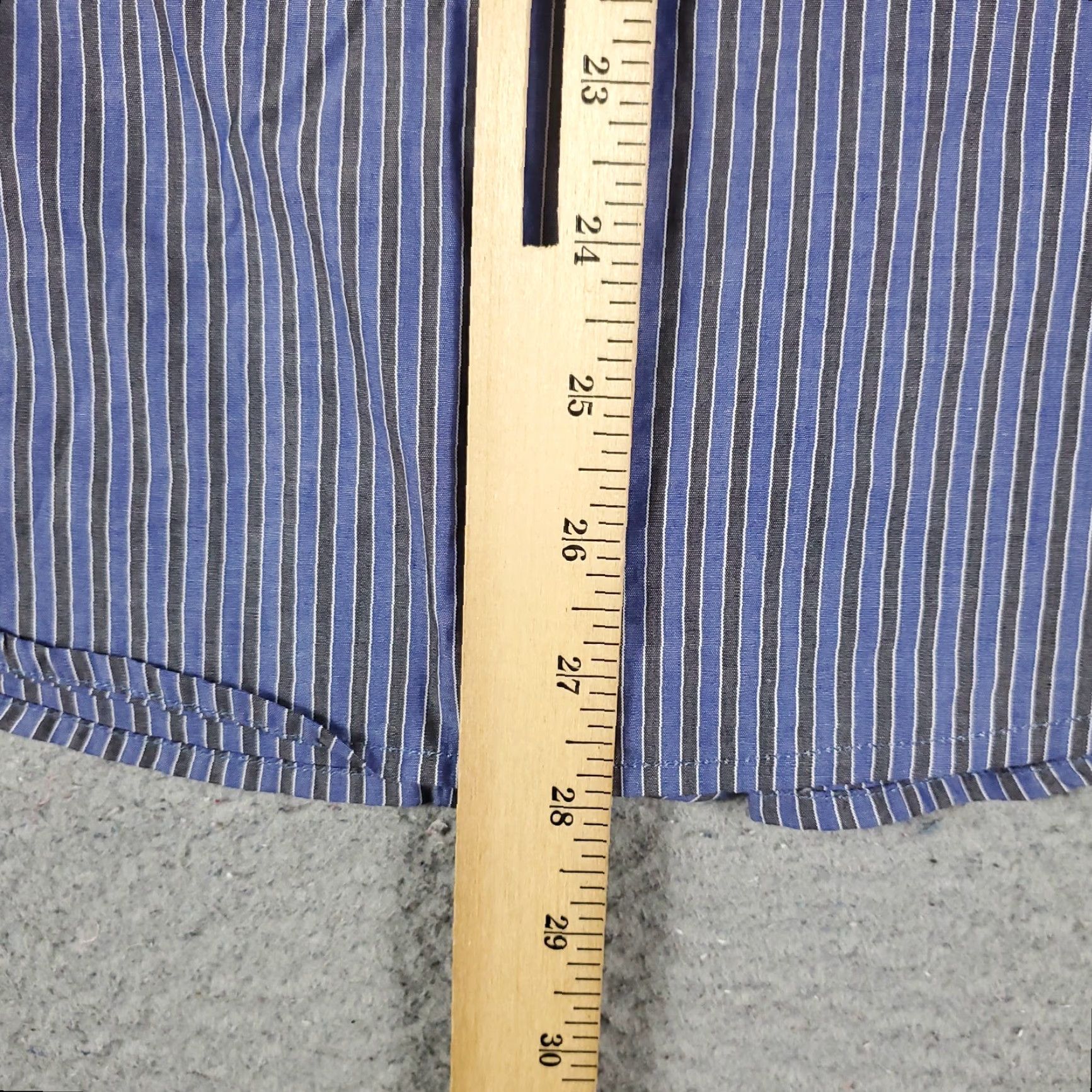 Ben Sherman VINTAGE Ben Sherman Shirt Mens Small Blue Striped Button-Up Long Sleeve Size US S / EU 44-46 / 1 - 4 Thumbnail