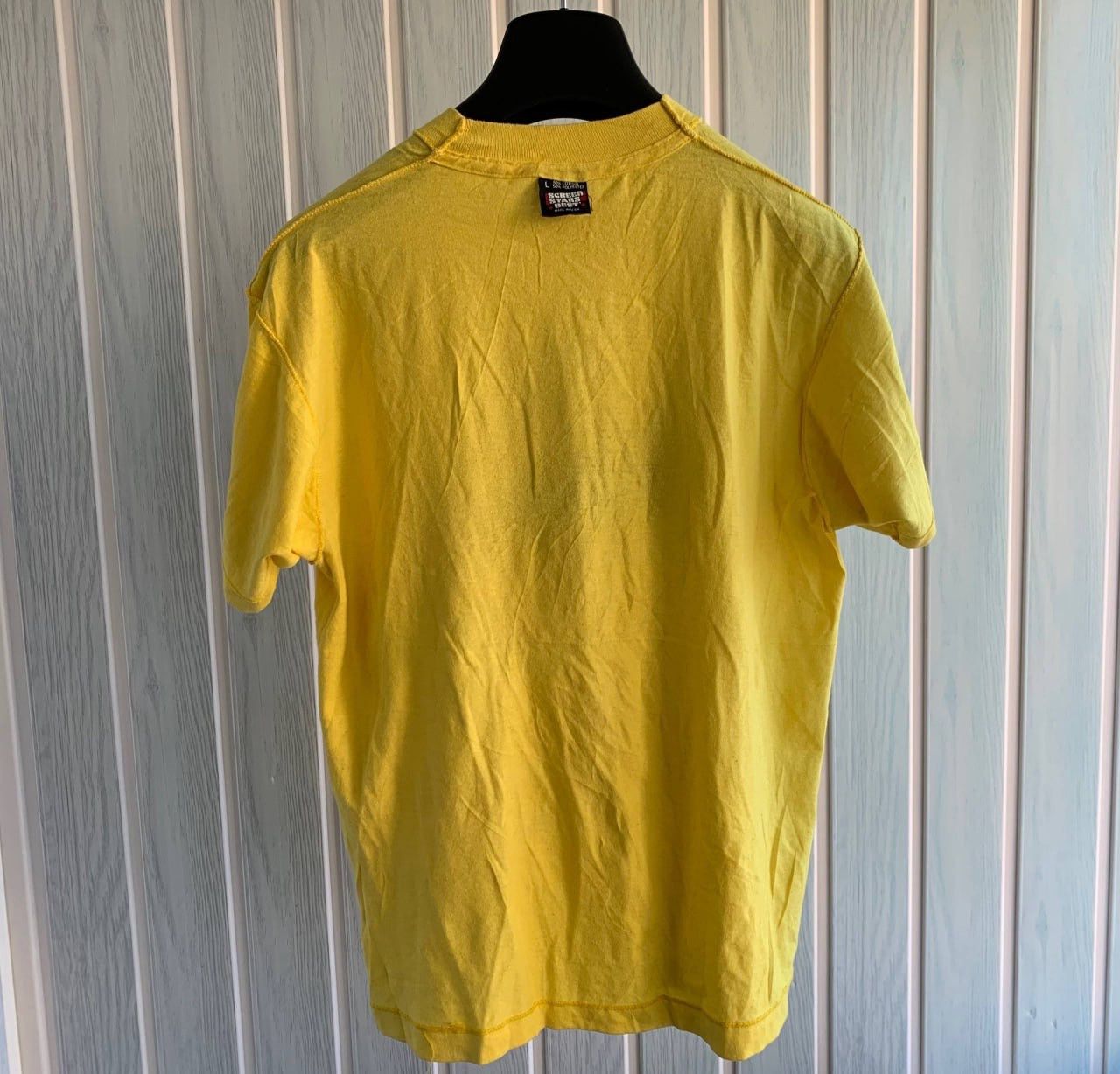Vintage Vintage 1987 Peninsula Metric Century TWC Yellow T-Shirt Size US M / EU 48-50 / 2 - 5 Thumbnail