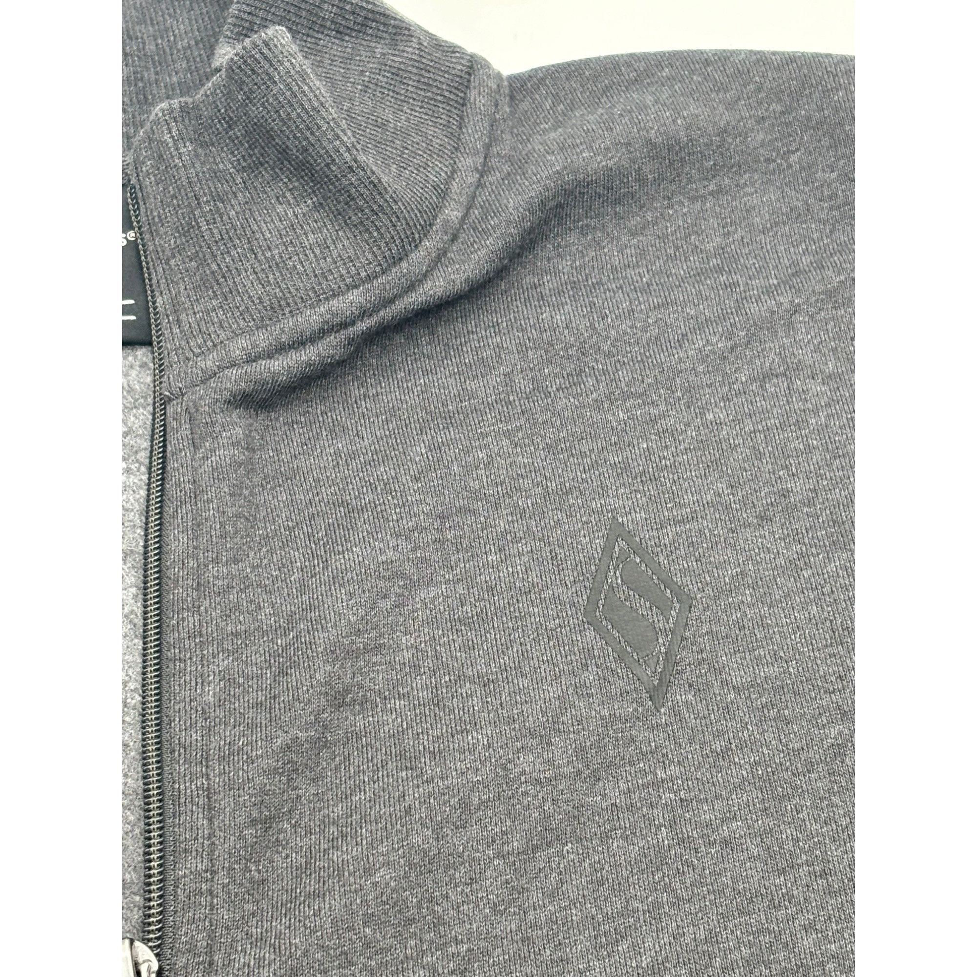 SKECHERS Skechers Apparel Diamond Logo Mock Neck Full Zip Fleece Jac Size US L / EU 52-54 / 3 - 12 Thumbnail