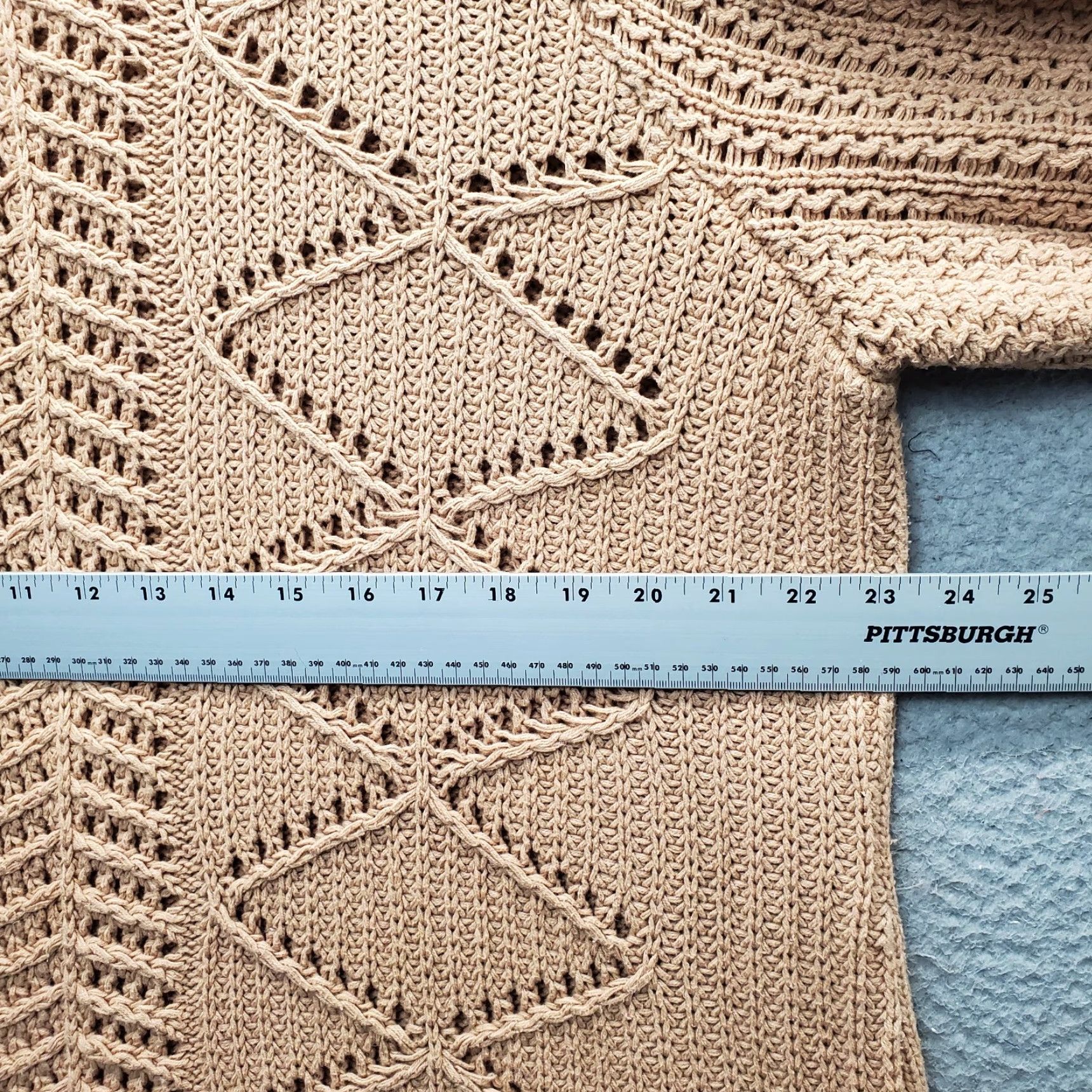 Old Navy Old Navy Sweater Womens XXL Brown Cable Knit Long Sleeve Round Neck Pullover EUC Shirt Womens XXL Brown Cable Knit Pullover Size XXL / US 16-18 / IT 52-54 - 4 Thumbnail