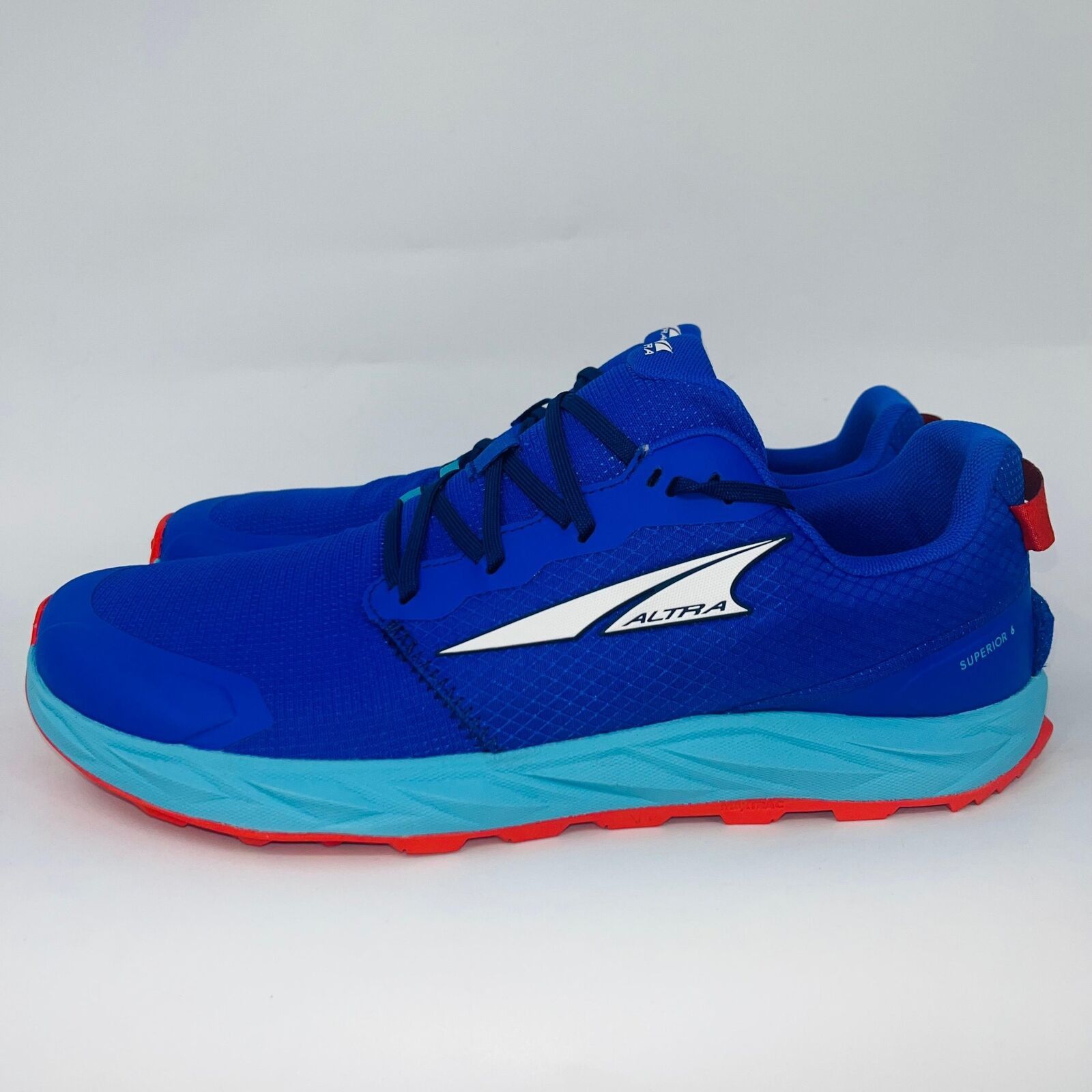 Altra ALTRA SUPERIOR 6 MENS BLUE/ORANGE TRAINING SNEAKERS SIZE 10 Size US 10 / EU 43 - 4 Thumbnail