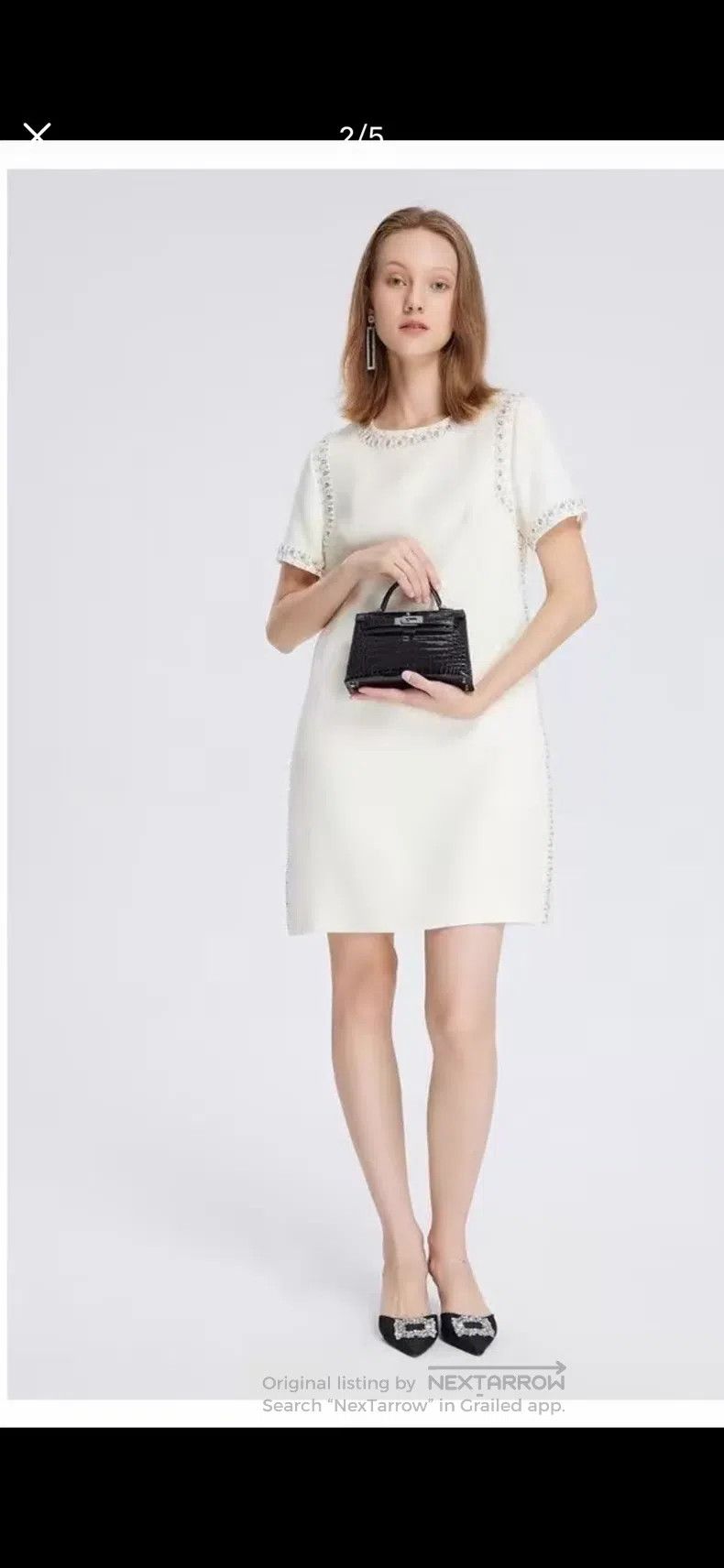 Valentino Valentino Main thread studded beaded dress Size S / US 4 / IT 40 - 9 Thumbnail