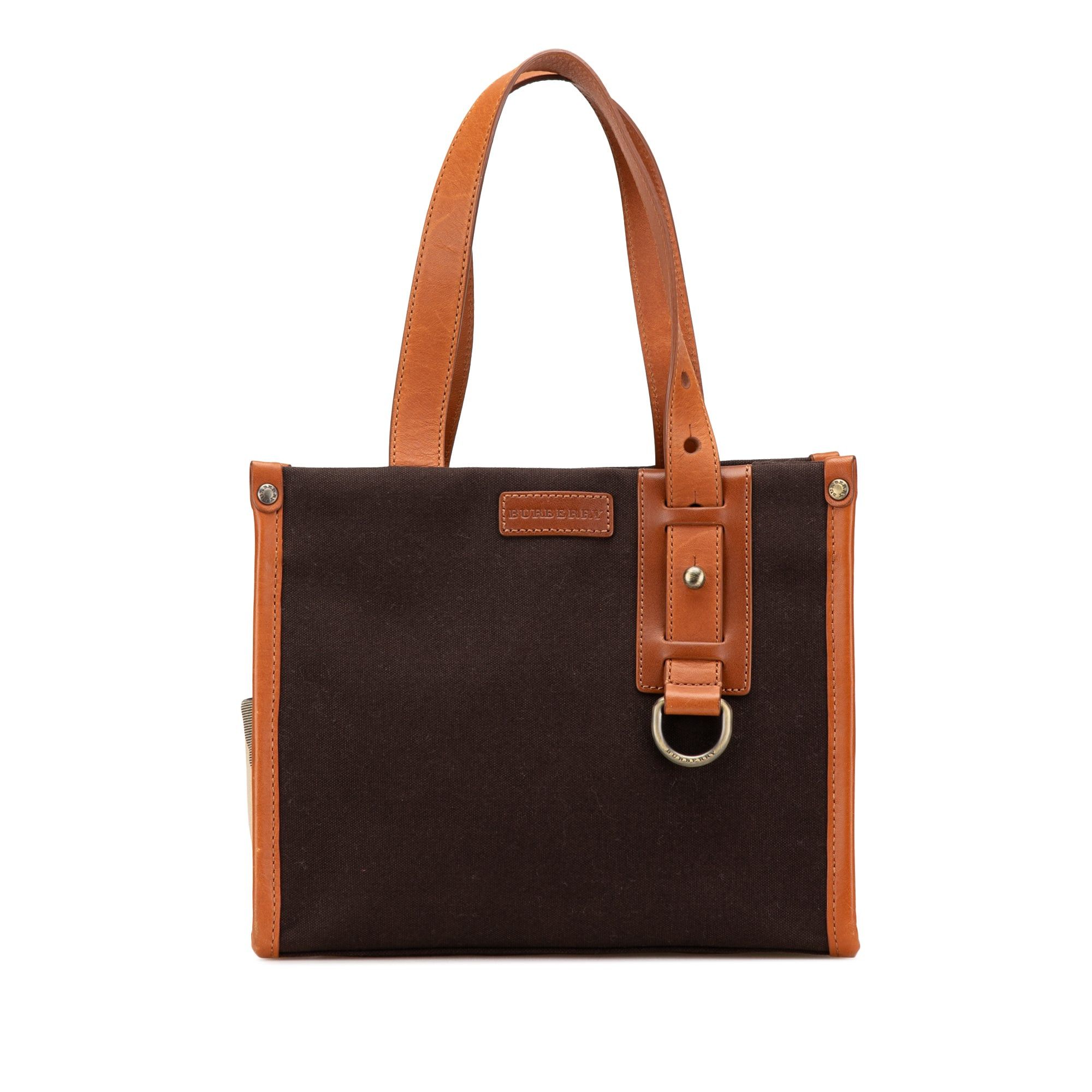 Burberry Canvas Tote Size ONE SIZE - 1 Thumbnail