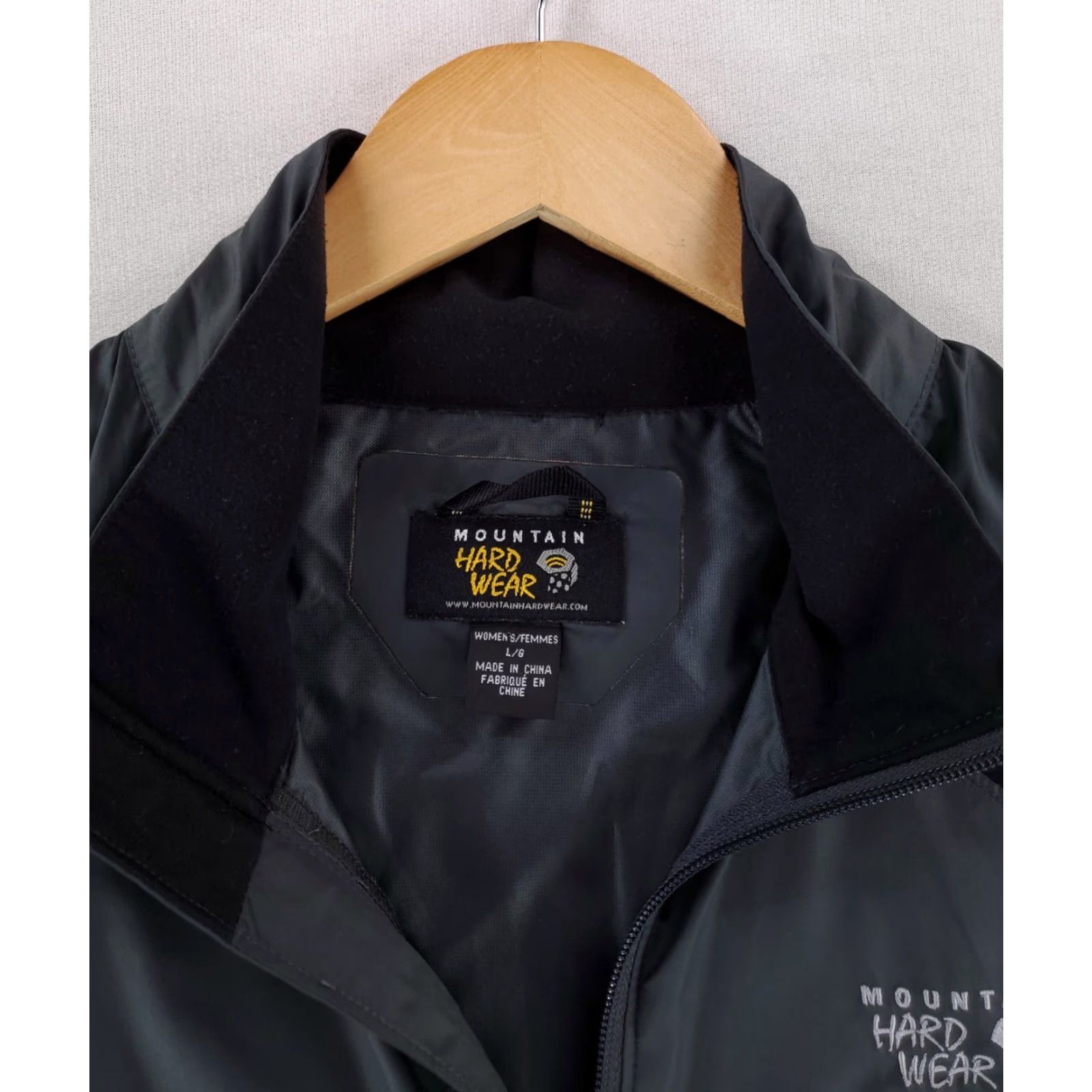 Mountain Hardwear Mountain Hardwear Full Zip Jacket Windbreaker Gray Long Sleeve Womens L Size L / US 10 / IT 46 - 4 Thumbnail
