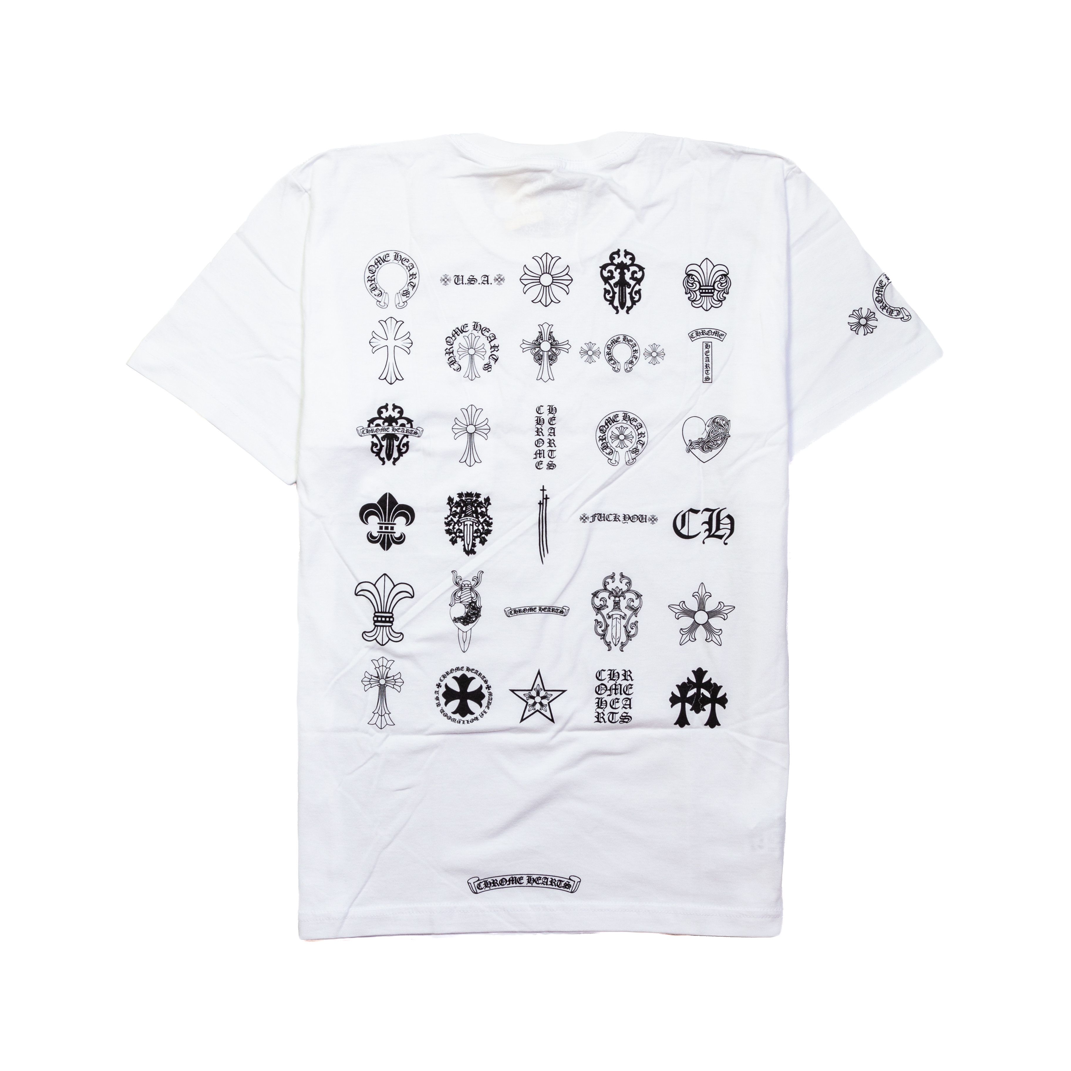 Chrome Hearts Chrome Hearts Gradient Logo T-Shirt White Size XS / US 0-2 / IT 36-38 - 1 Thumbnail
