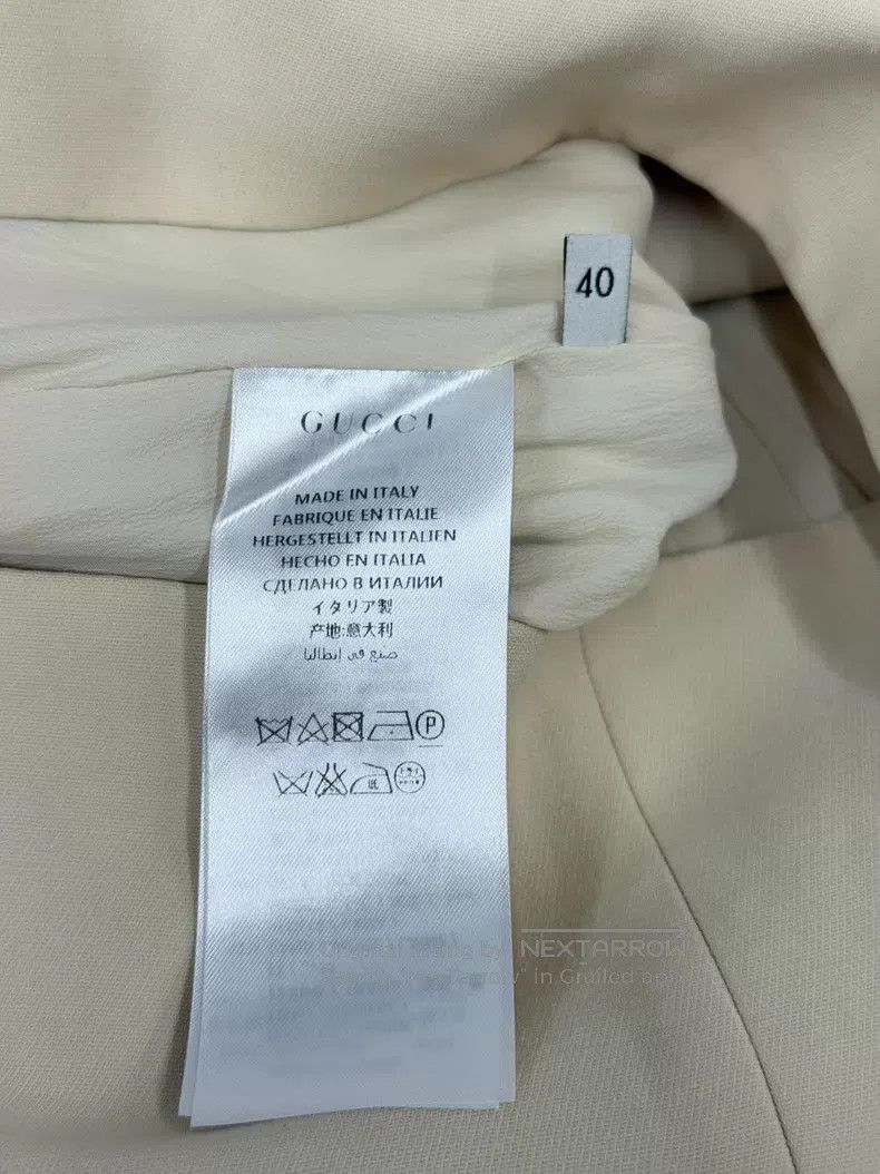 Gucci Gucci Beige colour-blocked skirt Size 26" / US 2 / IT 38 - 4 Thumbnail