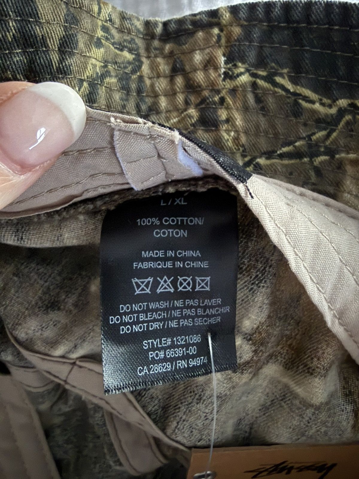 Stussy Stussy Camo Bucket Hat Size ONE SIZE - 7 Thumbnail