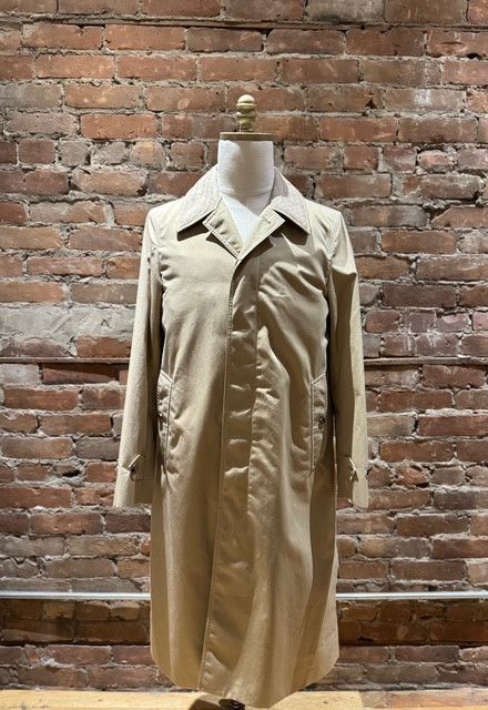 Burberry BURBERRY – Honey Single-Breasted Car Coat Size US M / EU 48-50 / 2 - 1 Thumbnail