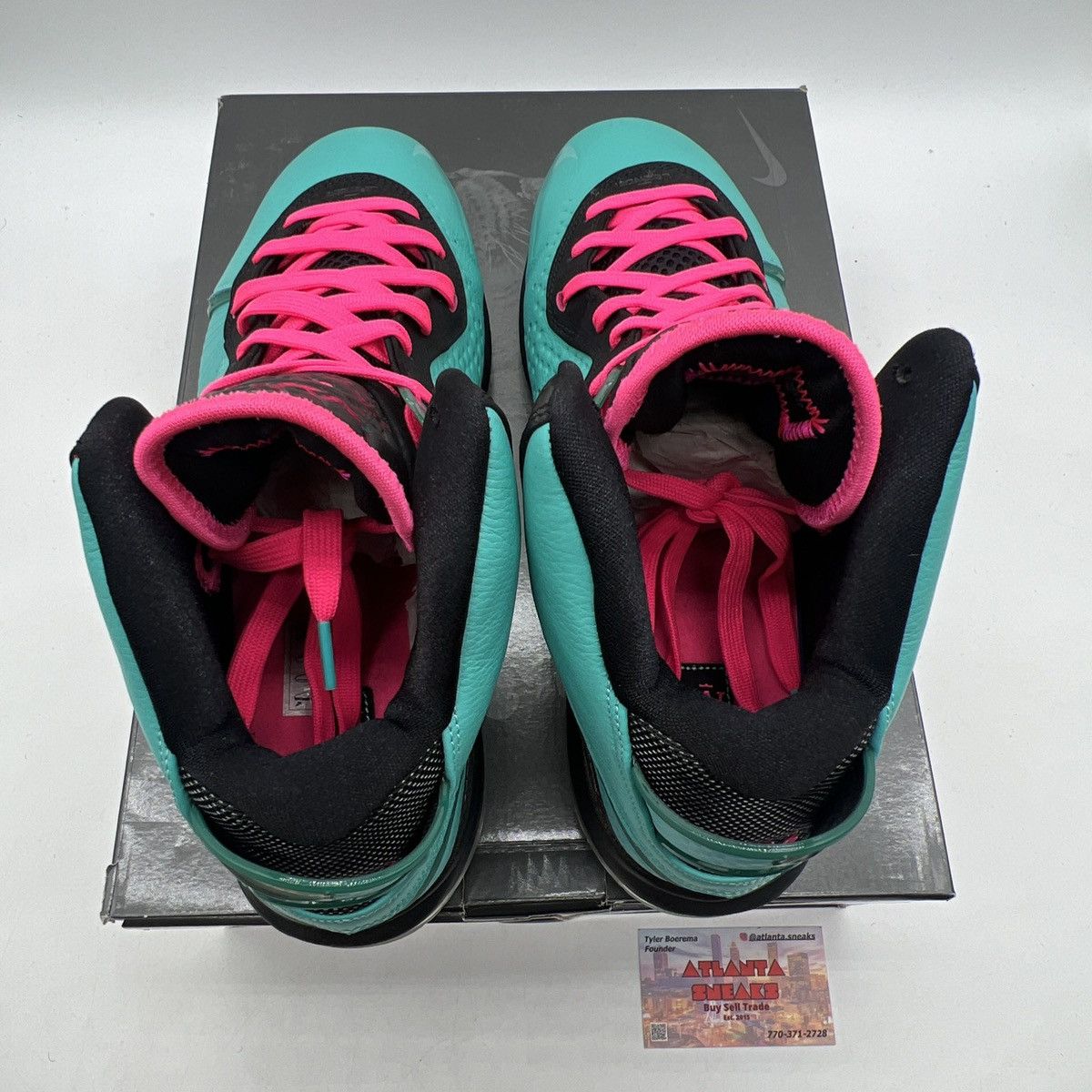 Nike Lebron 8 south beach Size US 13 / EU 46 - 7 Thumbnail