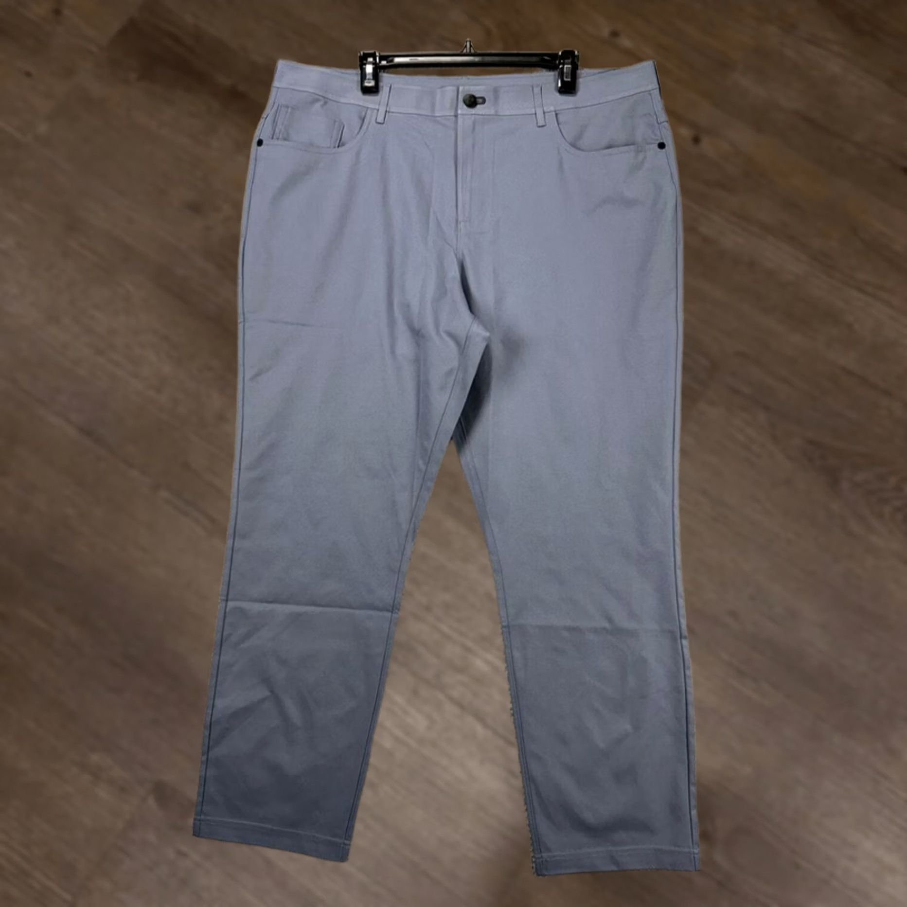 Vintage VINTAGE? No. Public Rec Workday Pants Mens 44X34 Grey Chino 5-Pockets Straight Leg Regular Inseam 34? Size US 44 / EU 60 - 1 Thumbnail