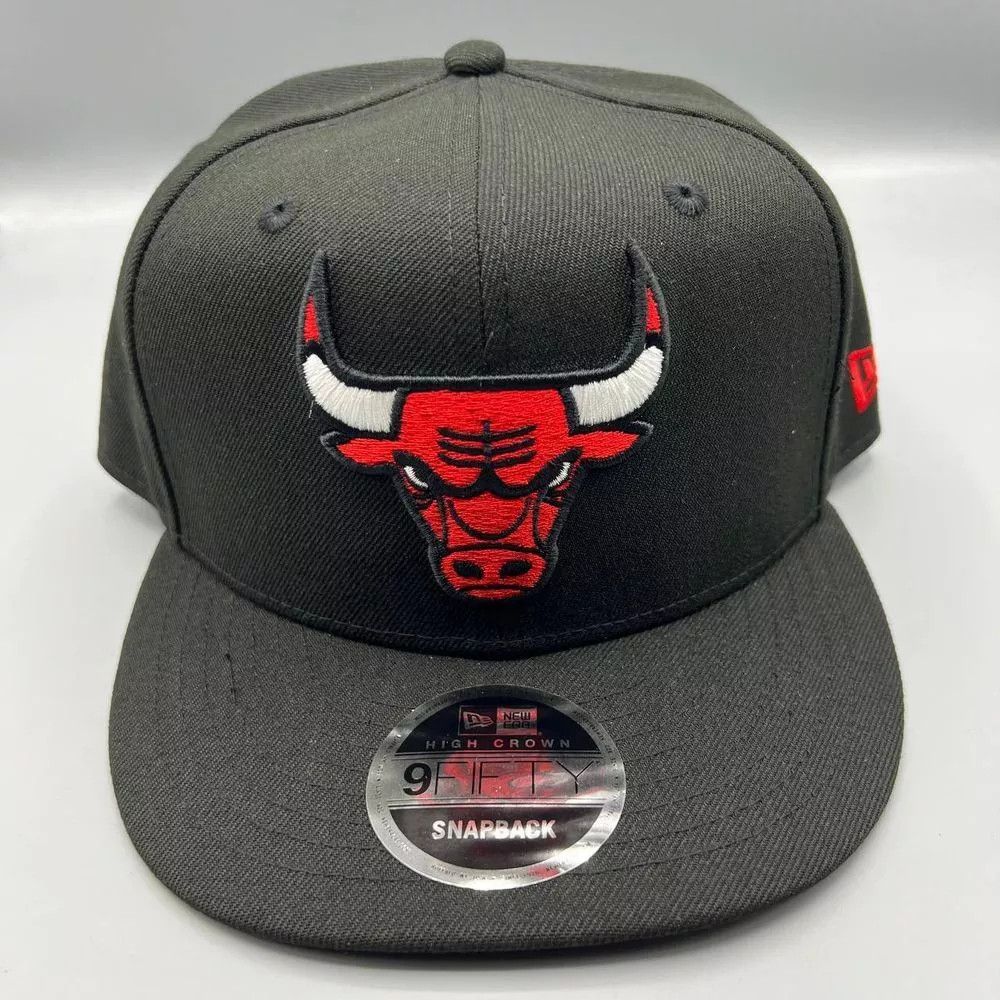 New Era Chicago Bulls Hat Men High Crown 9Fifty New Era SnapBack Cap Size ONE SIZE - 1 Thumbnail