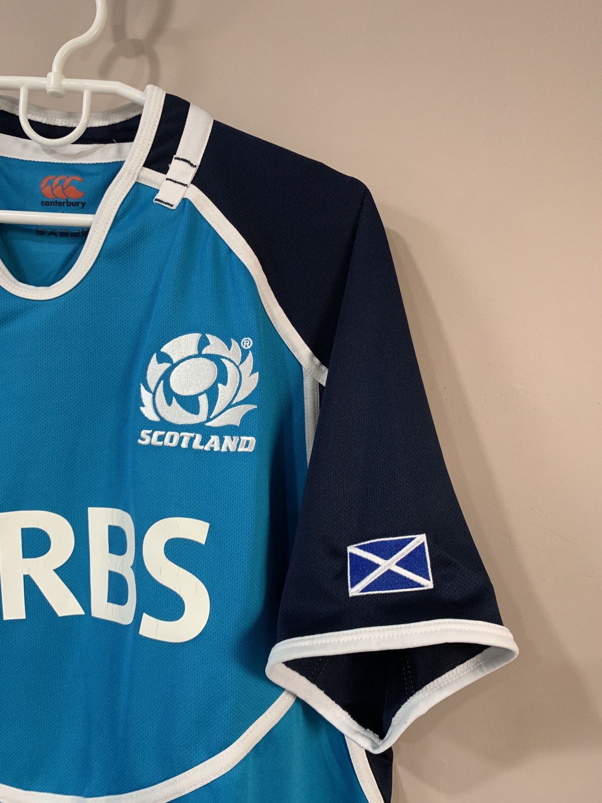 Canterbury of New Zealand Scotland 2012 Away Rugby Union Shirt Canterbury Jersey Sz L Size US L / EU 52-54 / 3 - 4 Thumbnail
