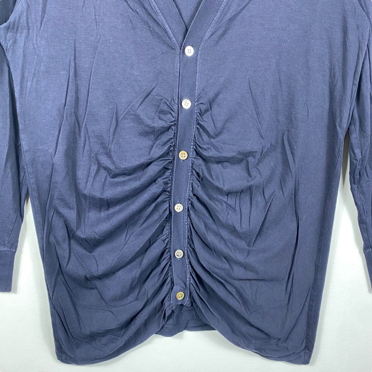 Vintage × Zucca Japanese Brand ZUCCA Button Black Cardigans Sweater Medium Size M / US 6-8 / IT 42-44 - 2 Thumbnail