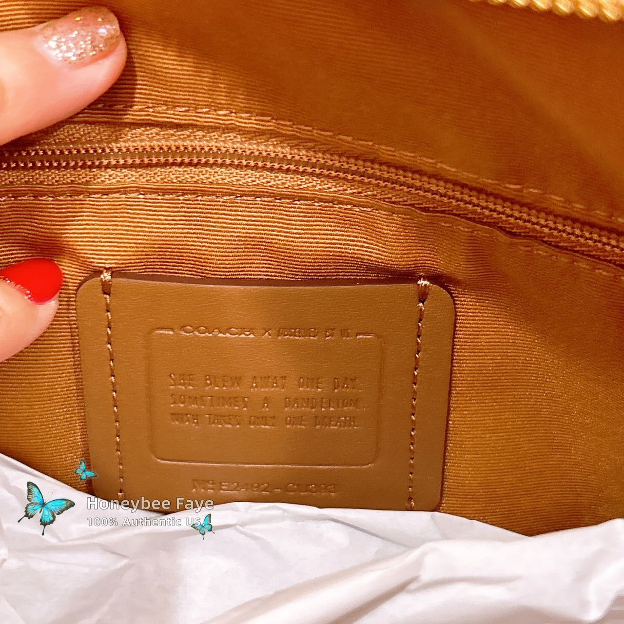 Coach Observed By Us Laurel Shoulder Bag In Signature Canvas CU393 Size ONE SIZE - 7 Thumbnail