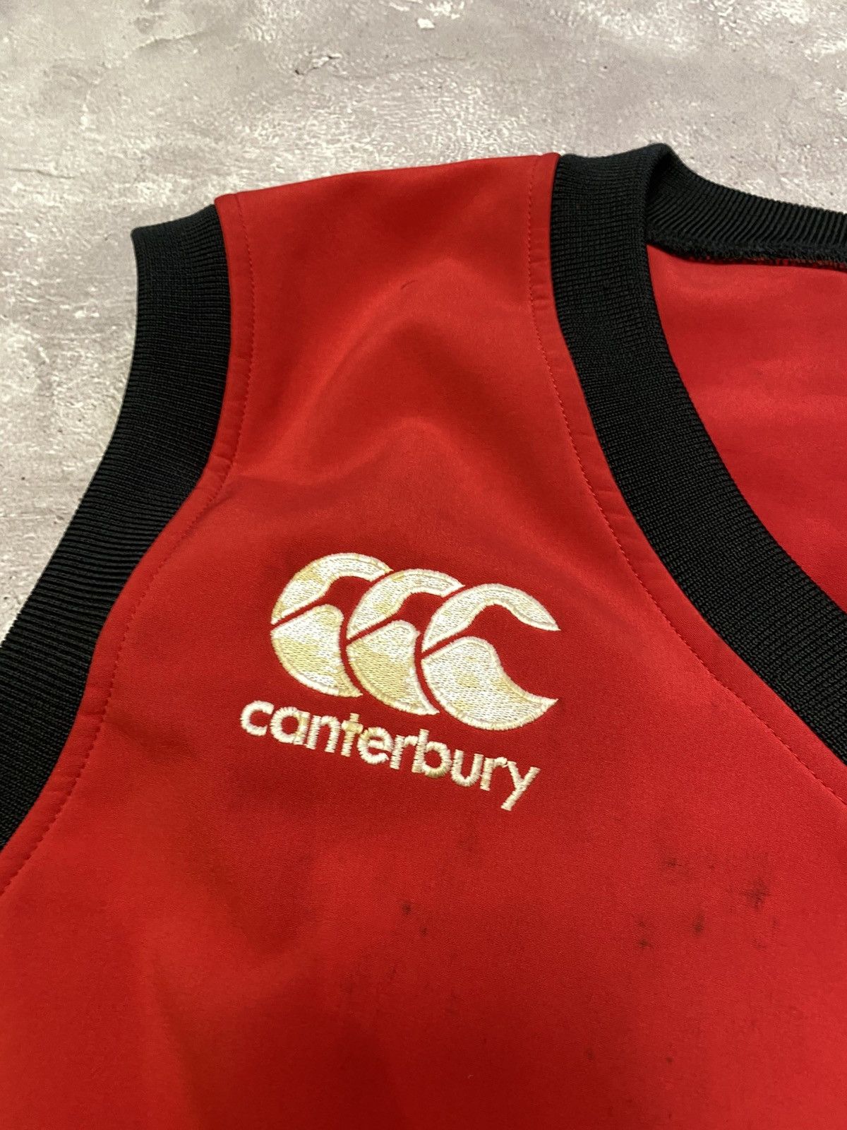 Canterbury of New Zealand × Ford × Vintage Vintage Canterbury Ford Wizards Vest Size US L / EU 52-54 / 3 - 4 Thumbnail