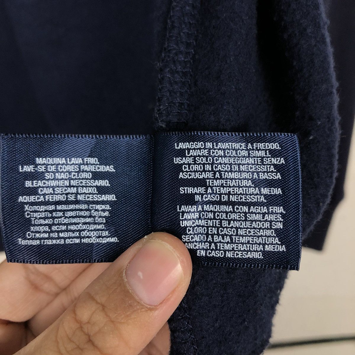 Polo Ralph Lauren 📌Vintage Cropped Zipper Jacket Polo Ralph Lauren Size US M / EU 48-50 / 2 - 23 Thumbnail